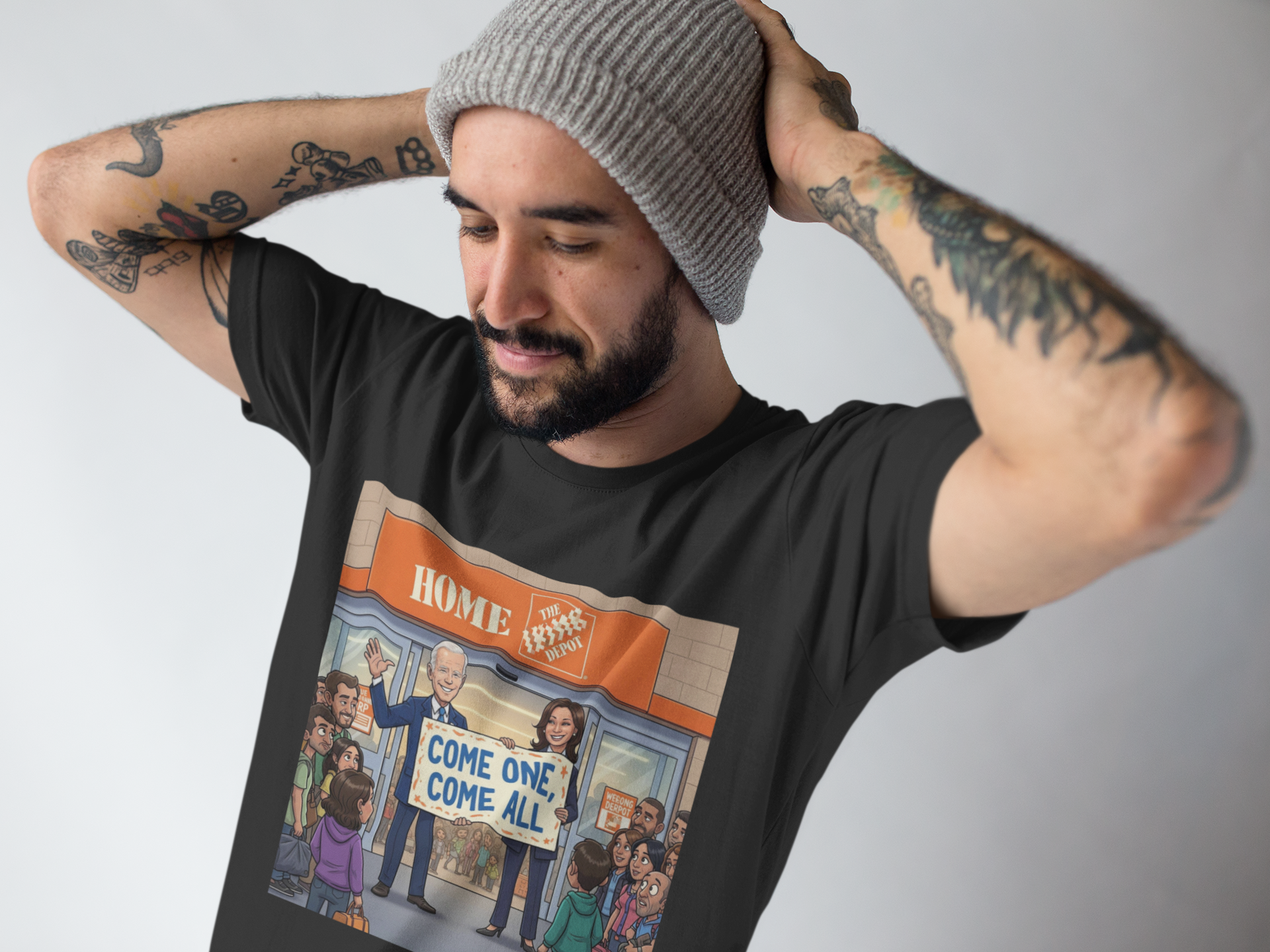 Graphic Tee - Funny Biden "Welcome Home"
