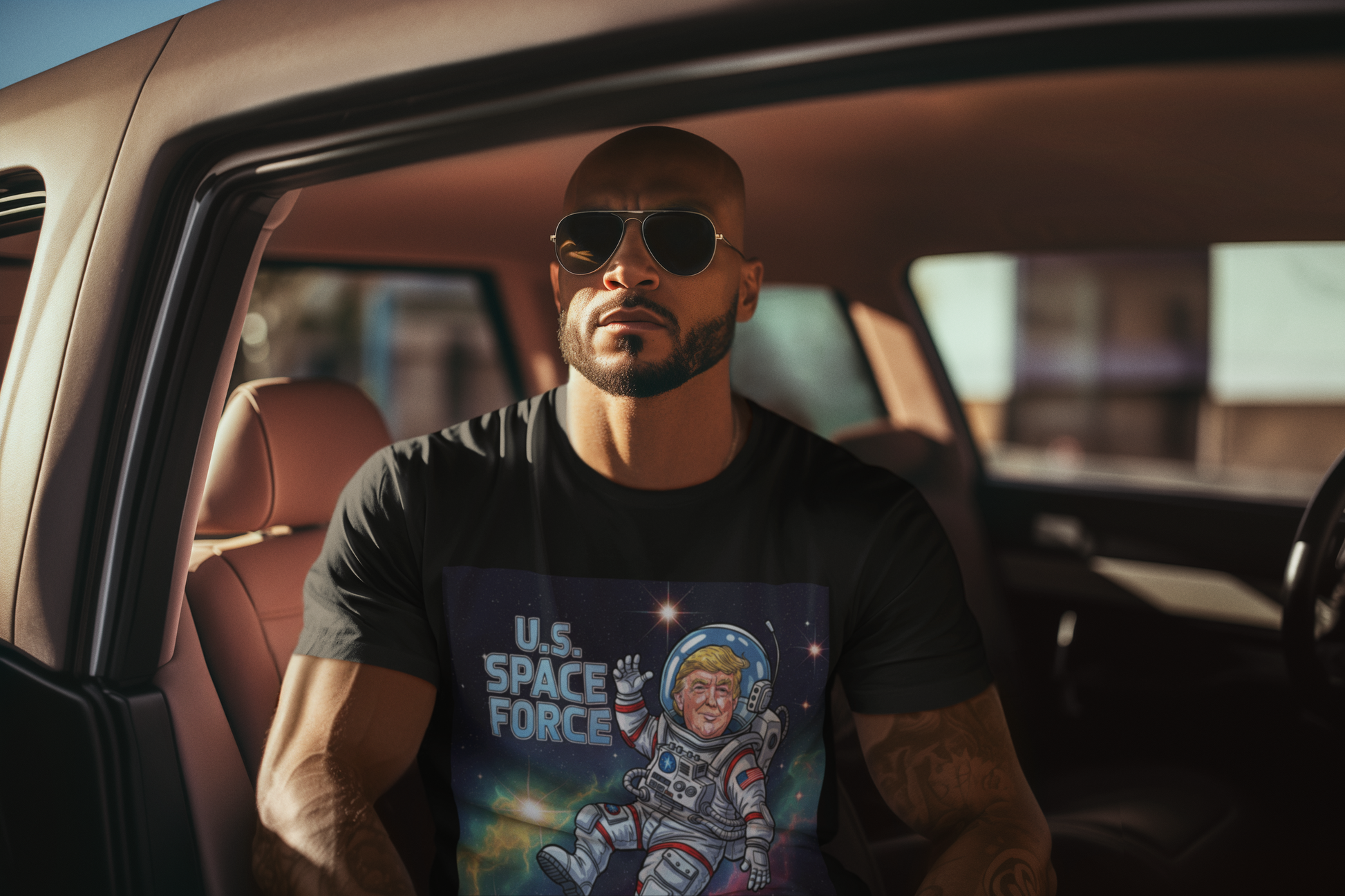 Graphic Tee - Funny "US Space Force"