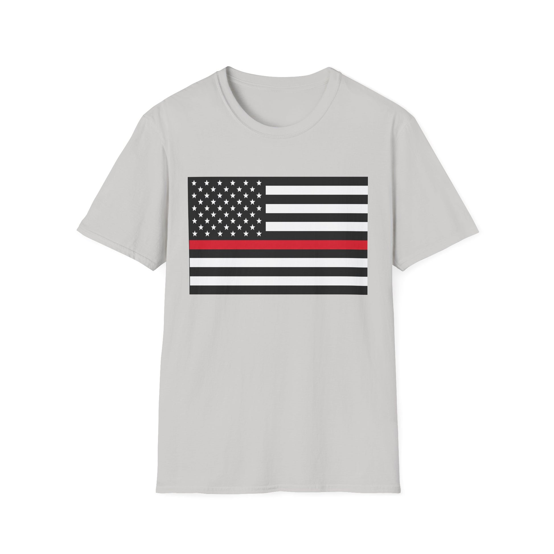 American Heritage Graphic Short Tee - American Flag "Fire Fighters"
