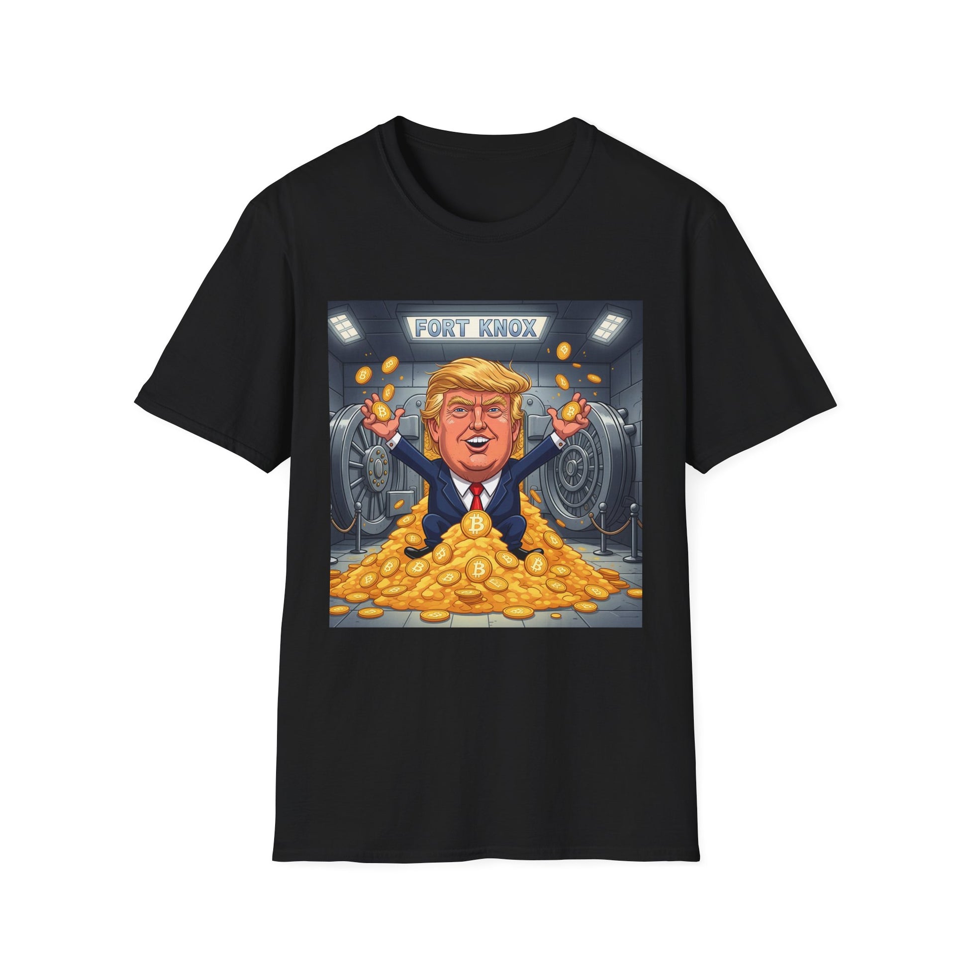 Graphic Tee - Funny "Crypto King"