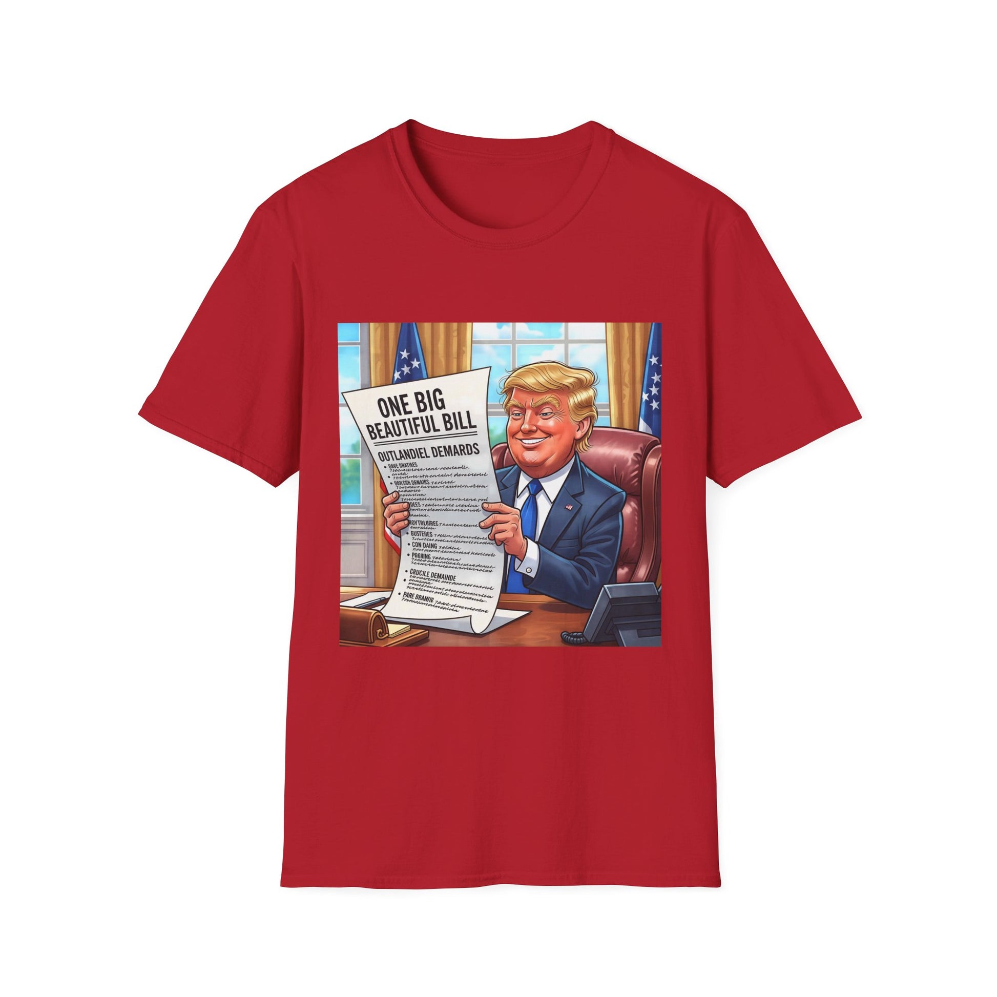 Graphic Tee - Funny "Trump's Big Beautiful Bill"
