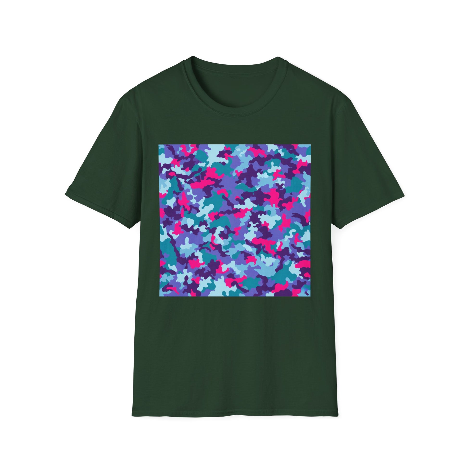 American Heritage Graphic Short Tee - Neon Urban Camo