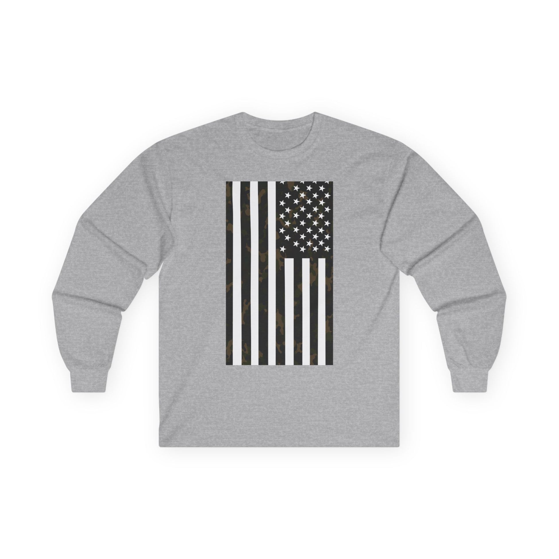 Copy of American Heritage Graphic Long Sleeve Tee - Army Green Camo"