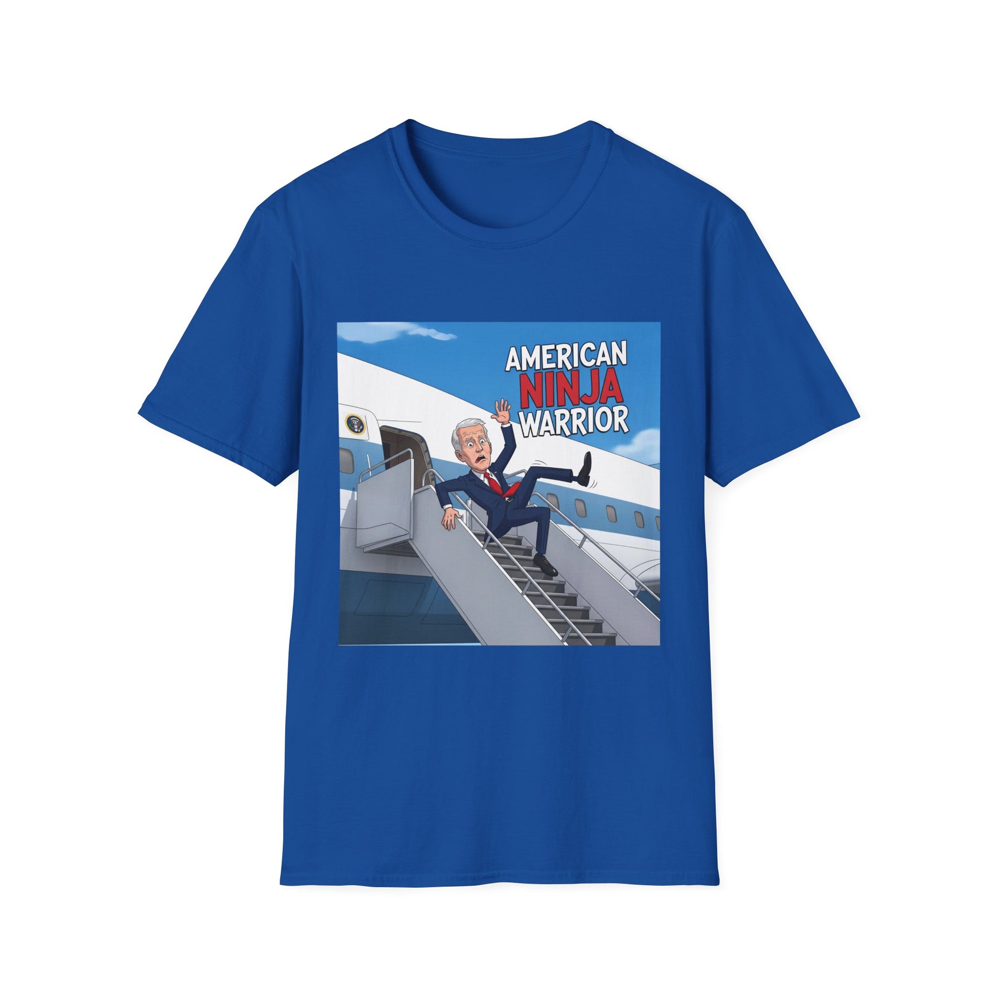 Graphic Tee - Funny Joe Biden "American Ninja Warrior"