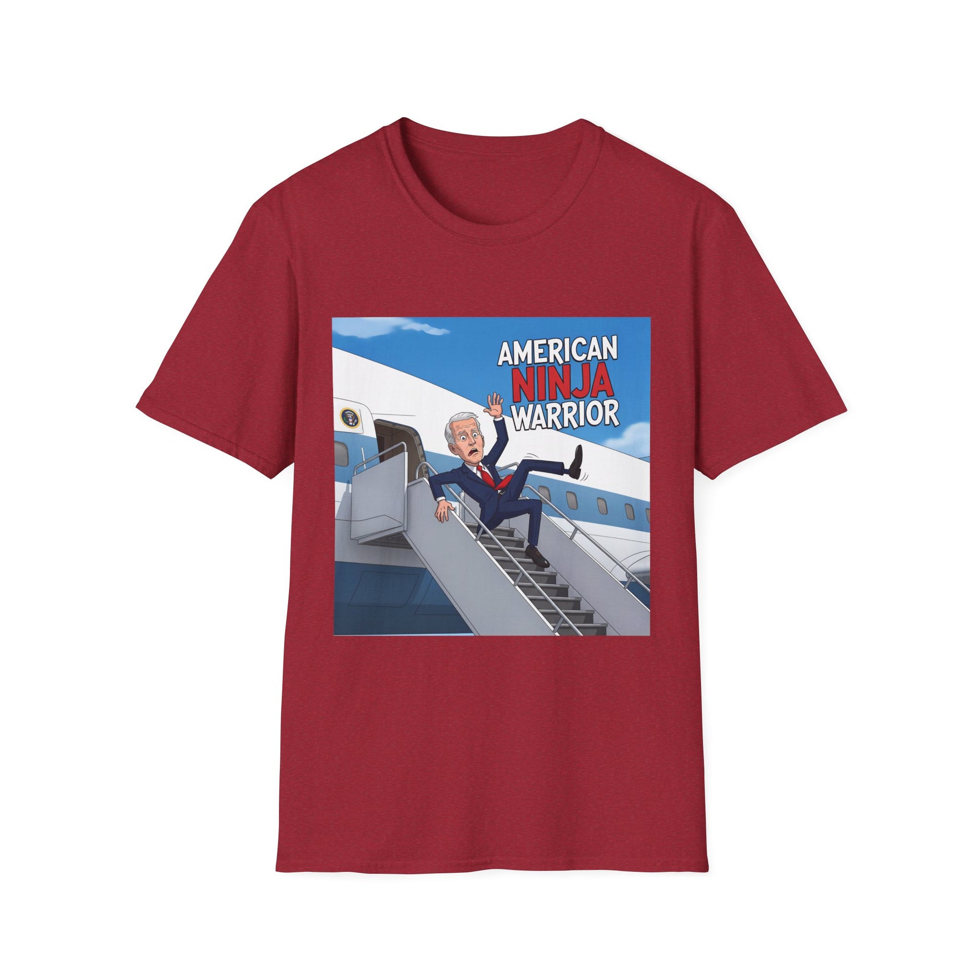 Graphic Tee - Funny Joe Biden "American Ninja Warrior"