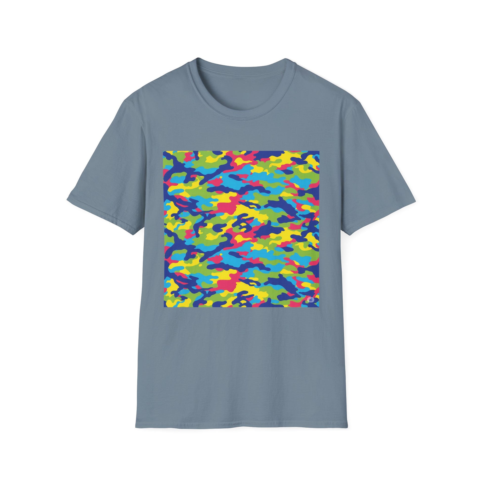 American Heritage Graphic Short Tee - Tropical Sunset Camo