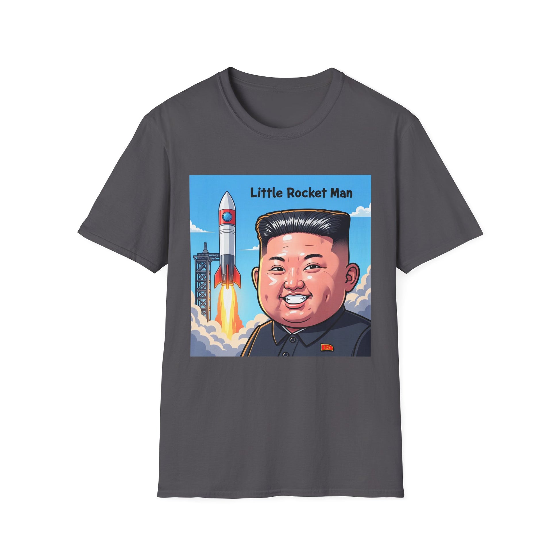 Graphic Tee - Funny "Little Rocket Man"
