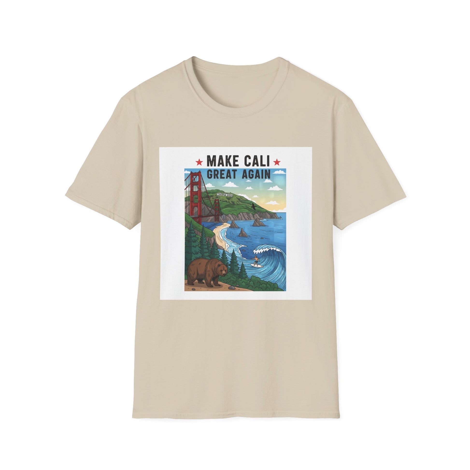 Graphic Tee - Funny "Make Cali Great Again!"