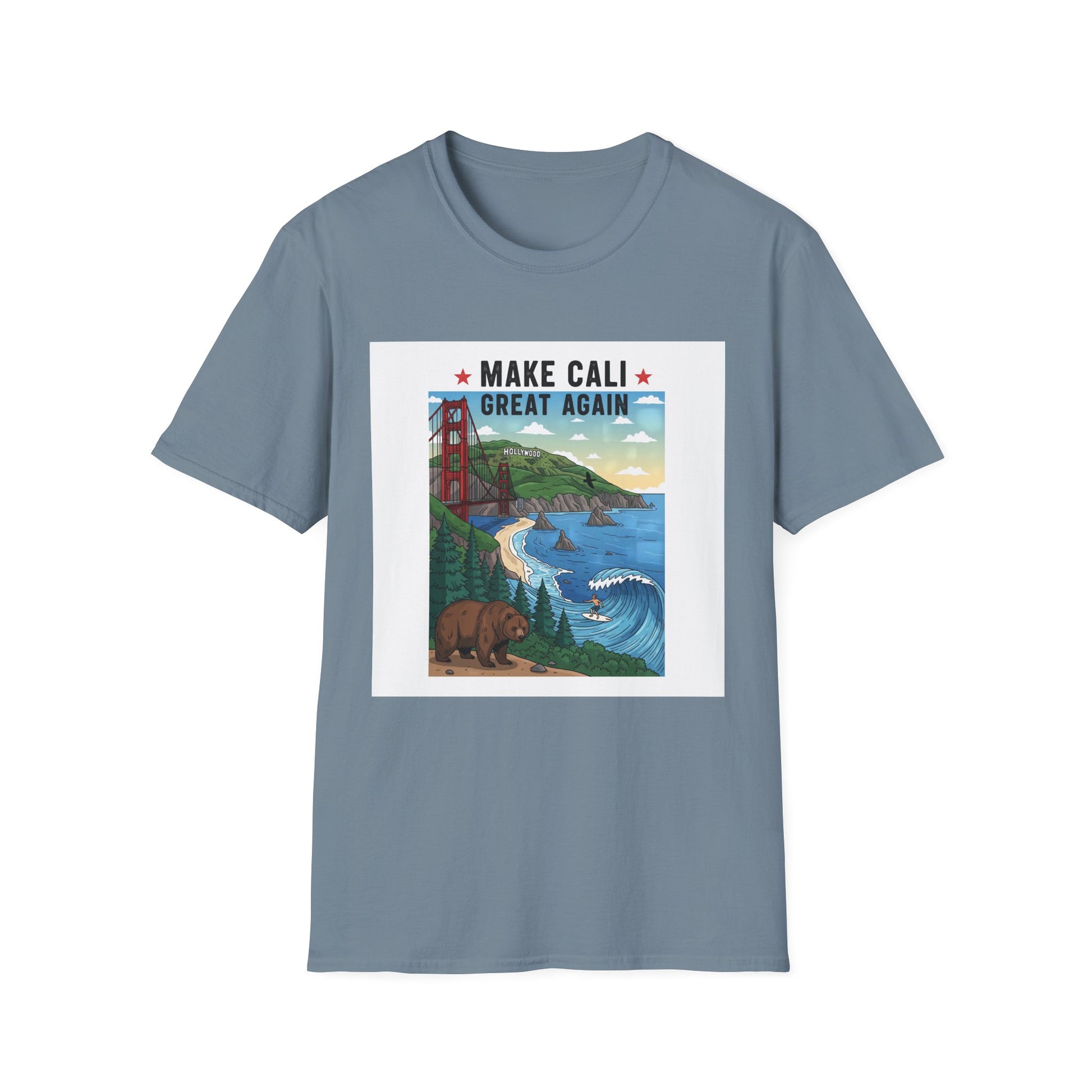 Graphic Tee - Funny "Make Cali Great Again!"