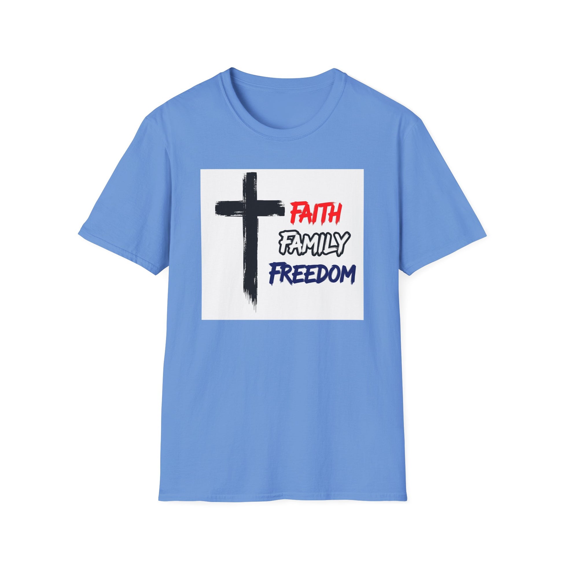 American Heritage Graphic Short Tee - "Faith Family Freedom V.1"