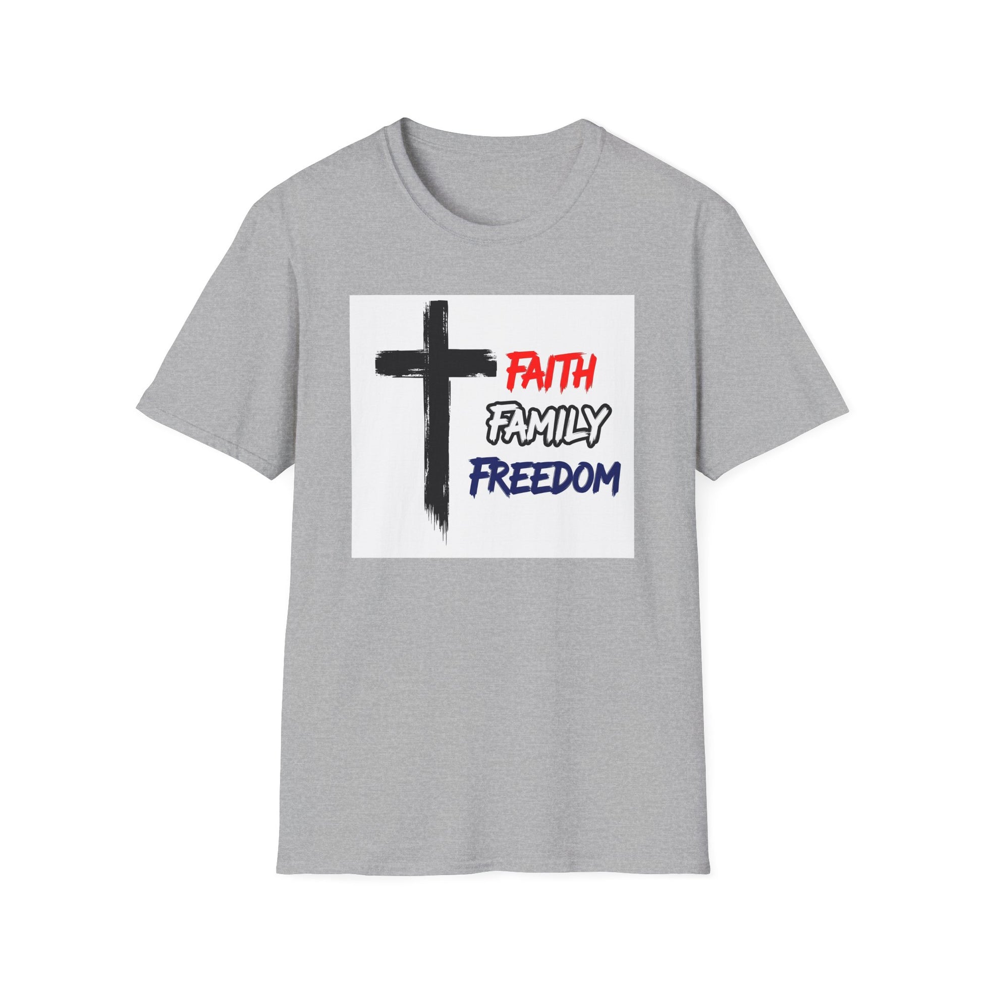 American Heritage Graphic Short Tee - "Faith Family Freedom V.1"