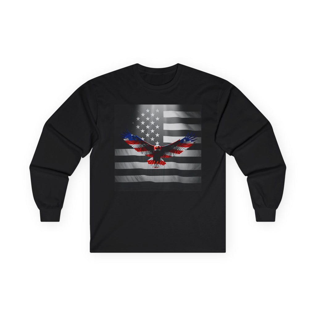 American Heritage Graphic Long Sleeve Tee - "Soaring Eagle"