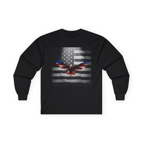 American Heritage Graphic Long Sleeve Tee - "Soaring Eagle"