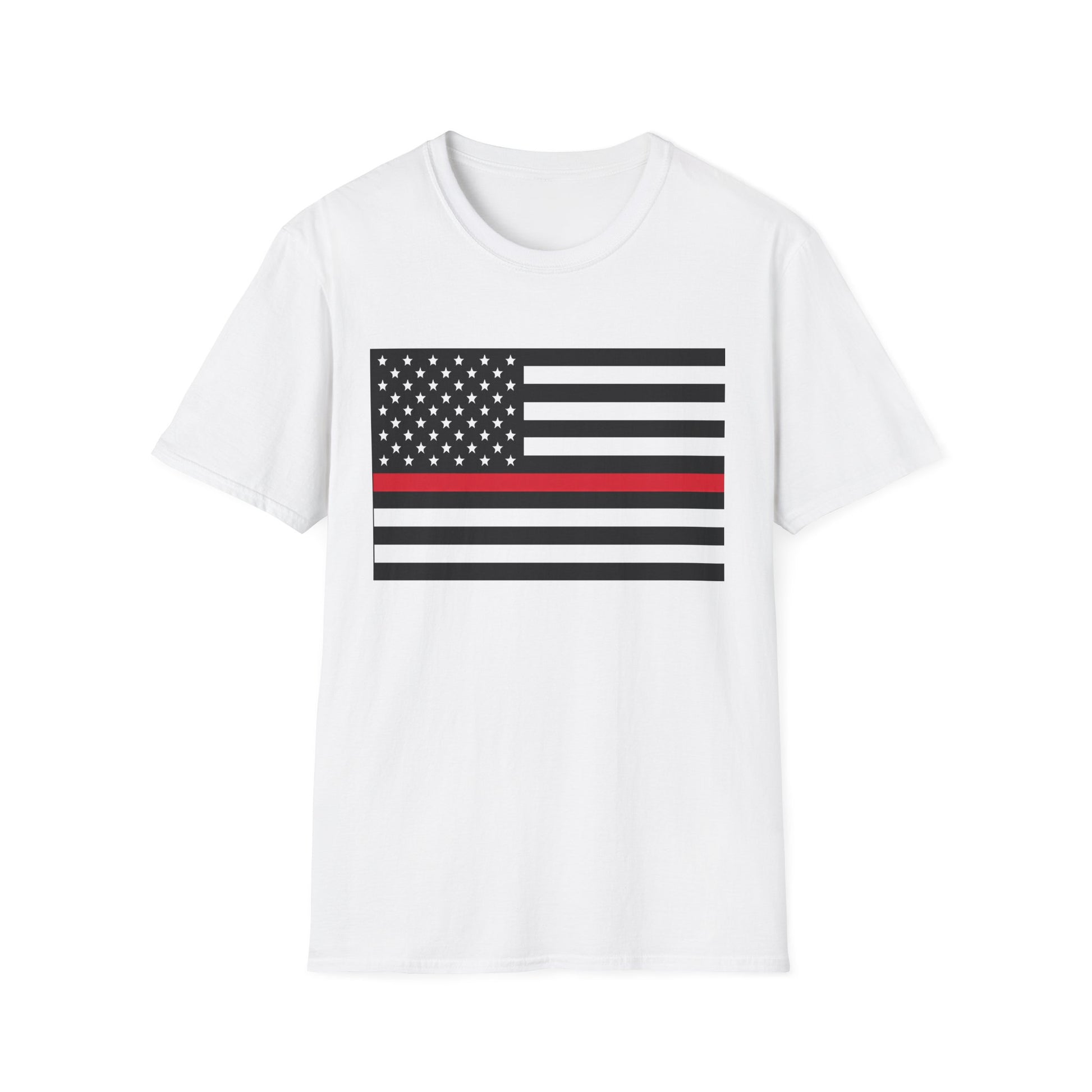 American Heritage Graphic Short Tee - American Flag "Fire Fighters"