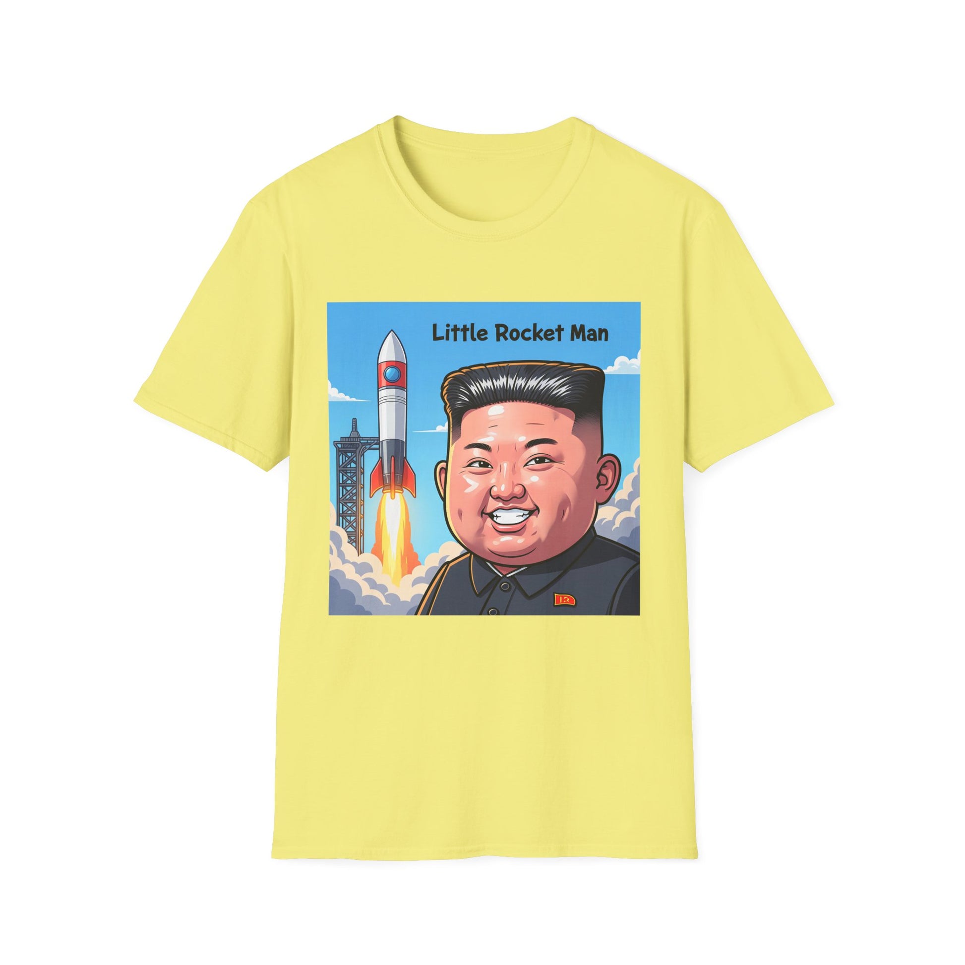 Graphic Tee - Funny "Little Rocket Man"