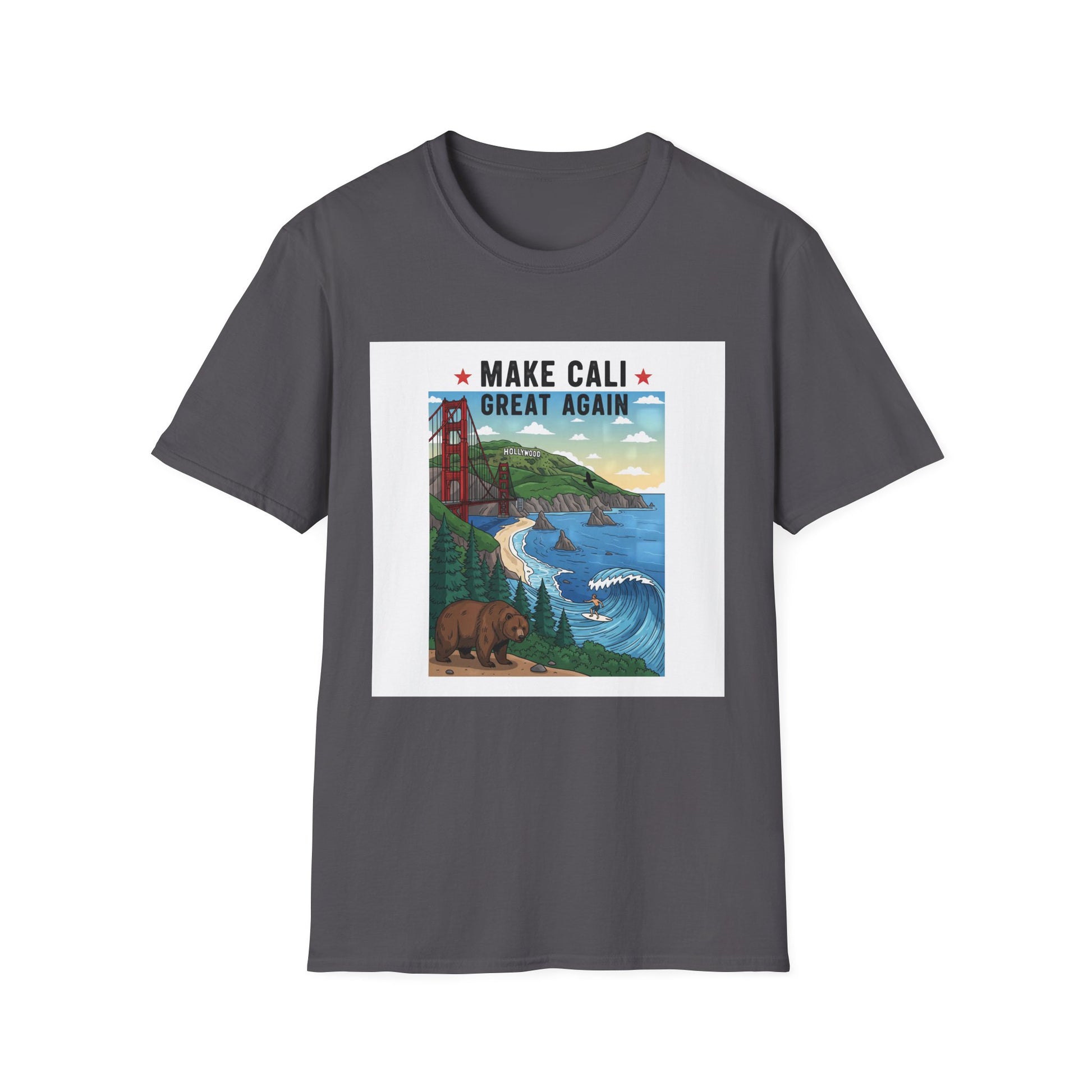 Graphic Tee - Funny "Make Cali Great Again!"