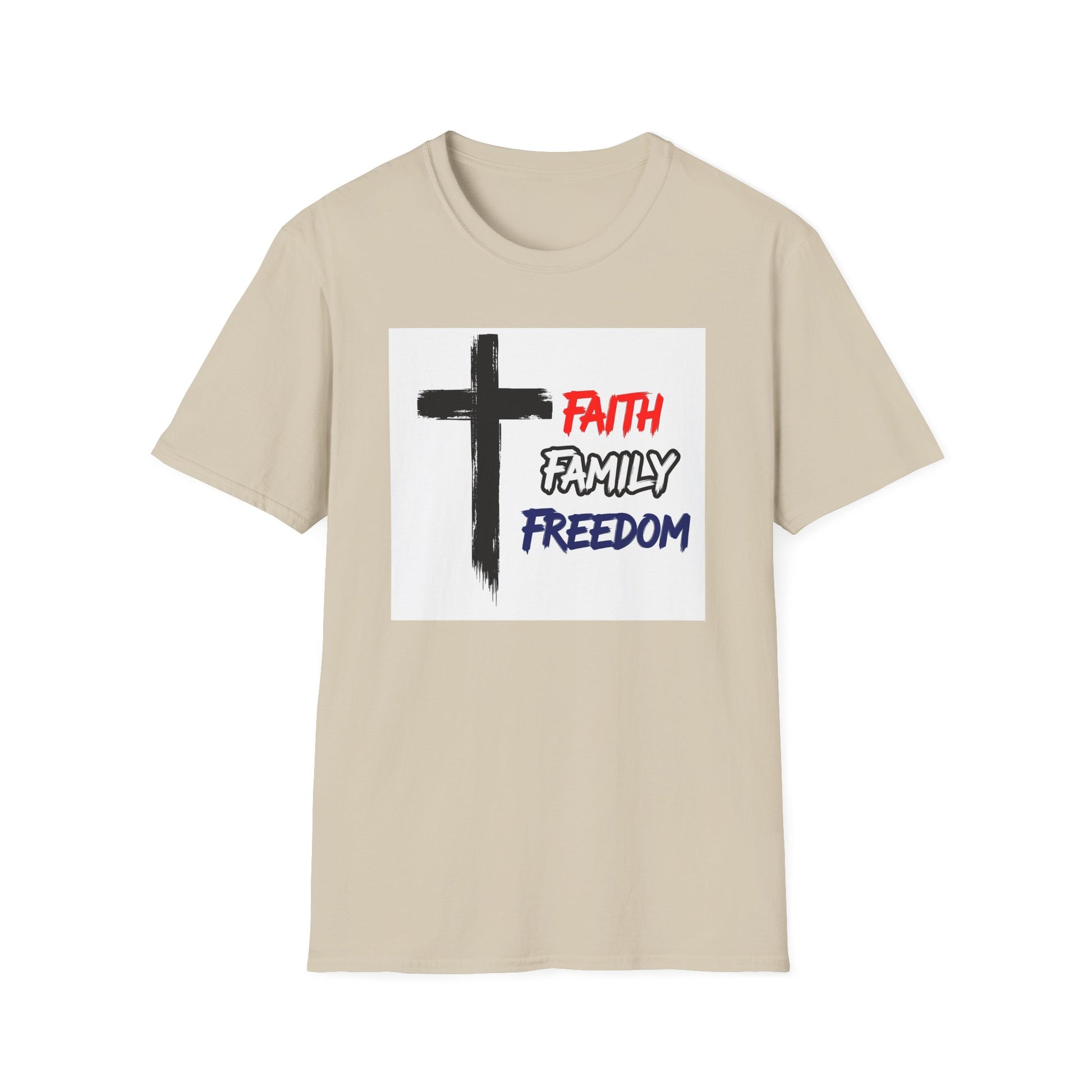 American Heritage Graphic Short Tee - "Faith Family Freedom V.1"