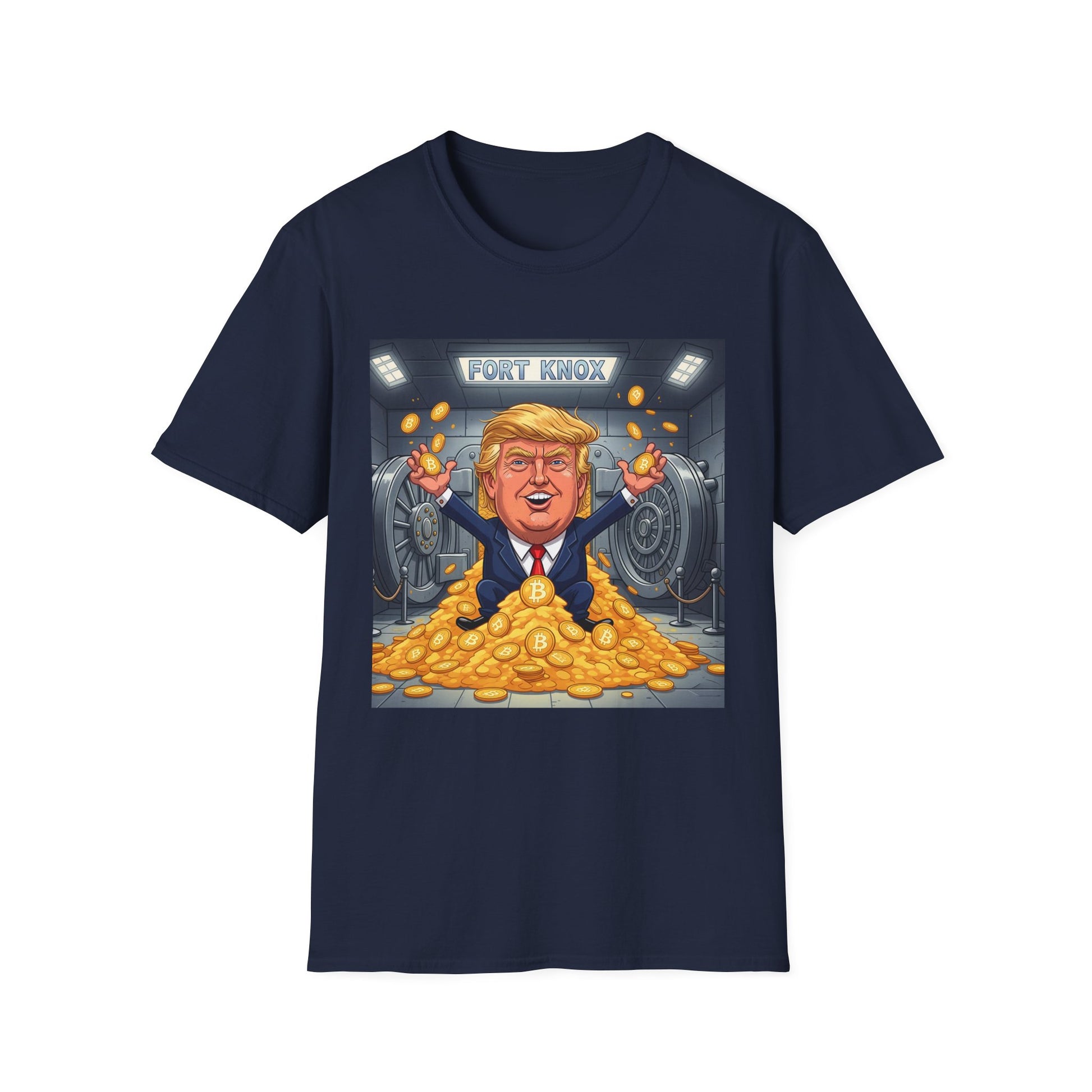 Graphic Tee - Funny "Crypto King"