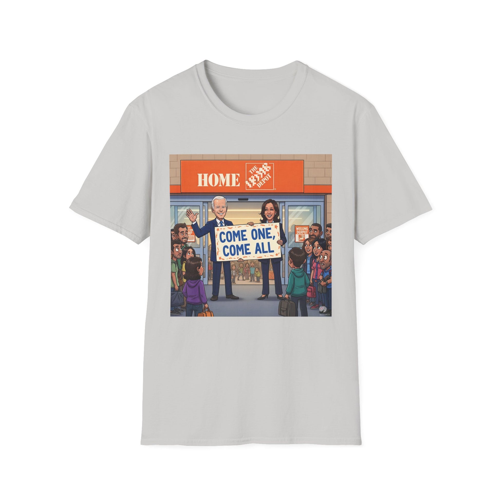 Graphic Tee - Funny Biden "Welcome Home"