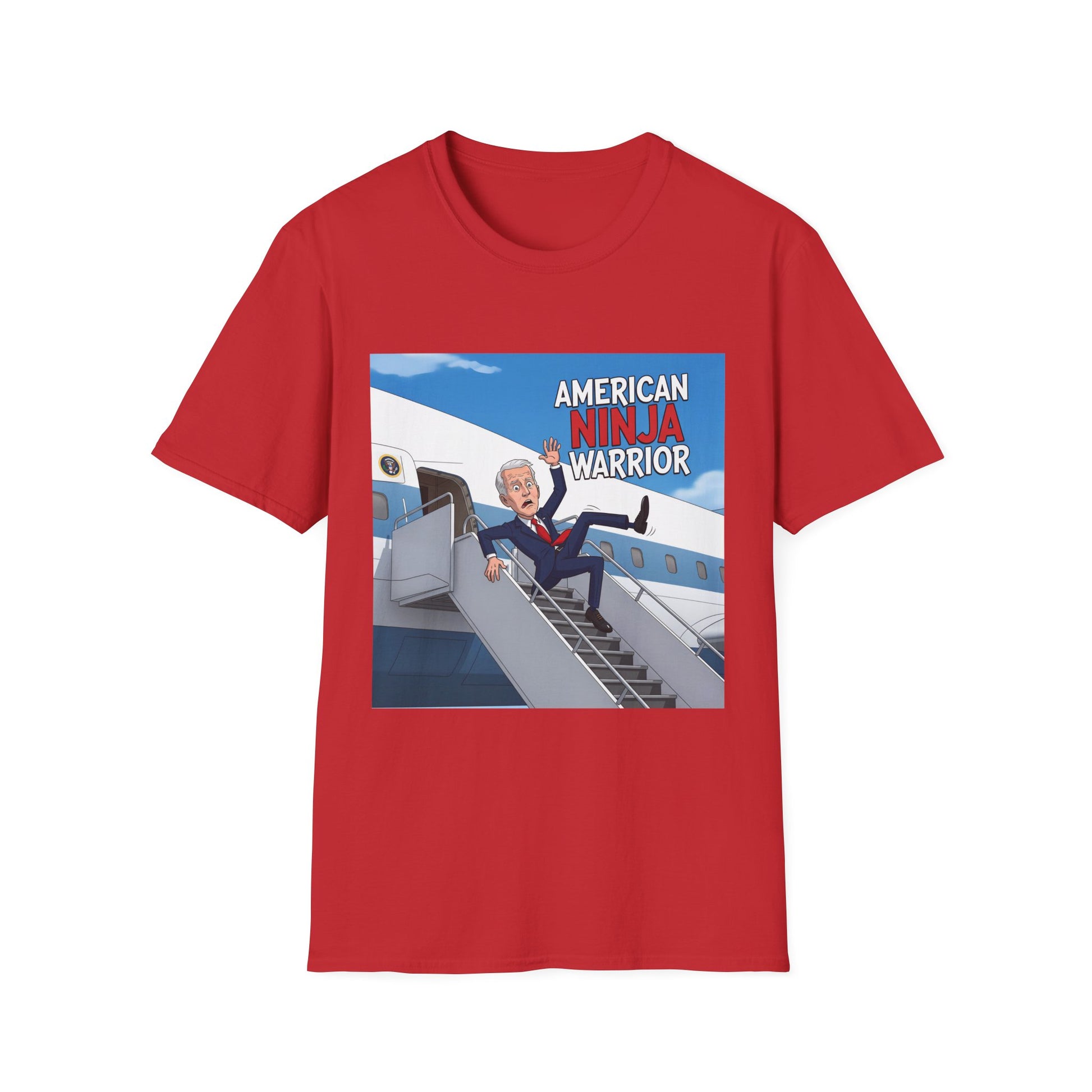 Graphic Tee - Funny Joe Biden "American Ninja Warrior"
