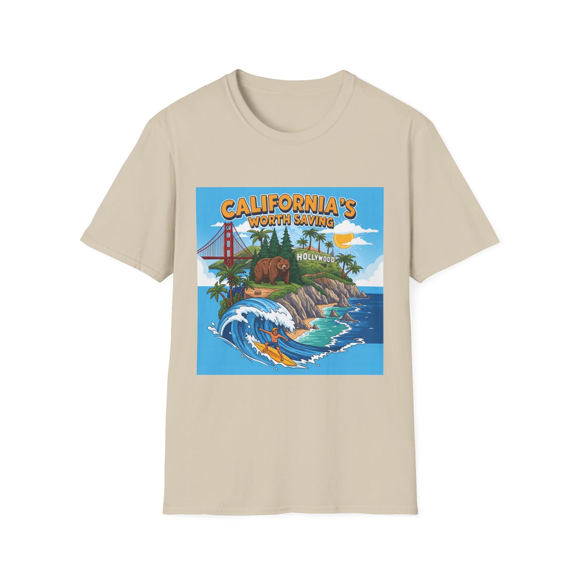 Graphic Tee - Funny "Cali's Worth Saving"