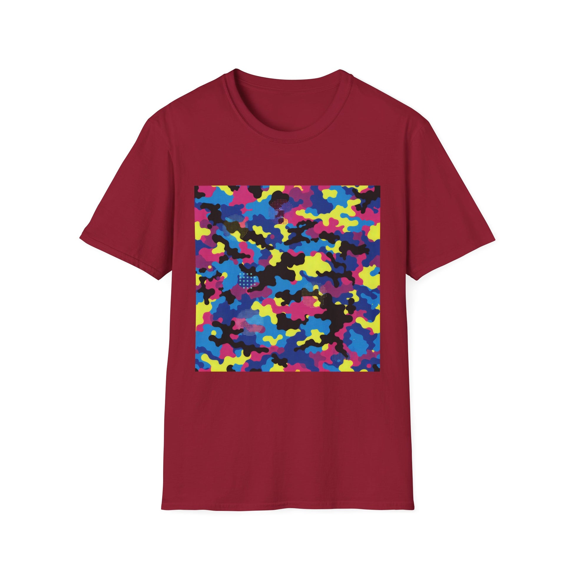 American Heritage Graphic Short Tee - Urban Warfare Camo - Retro Neon Pop