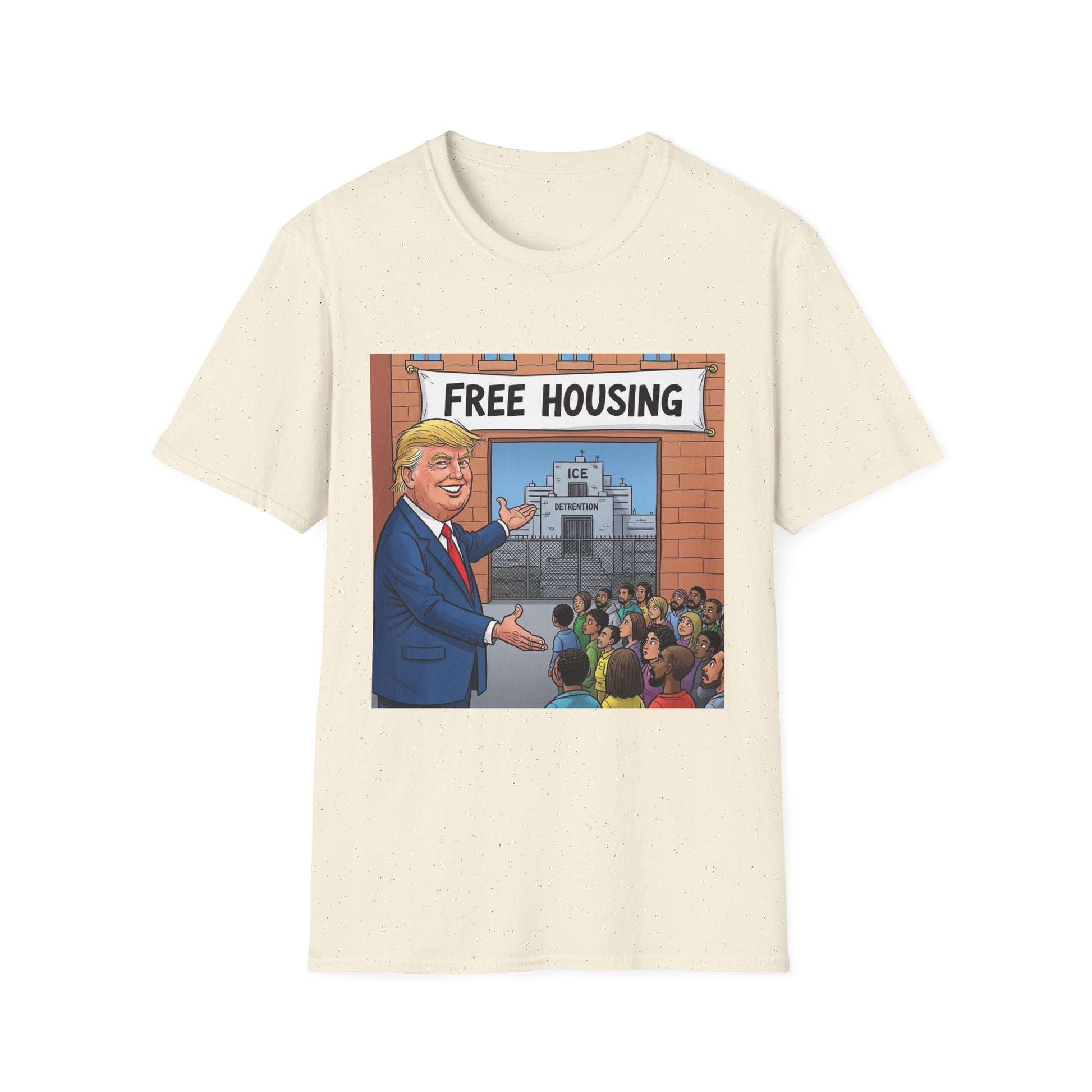 Graphic Tee - Funny "Free Housing"