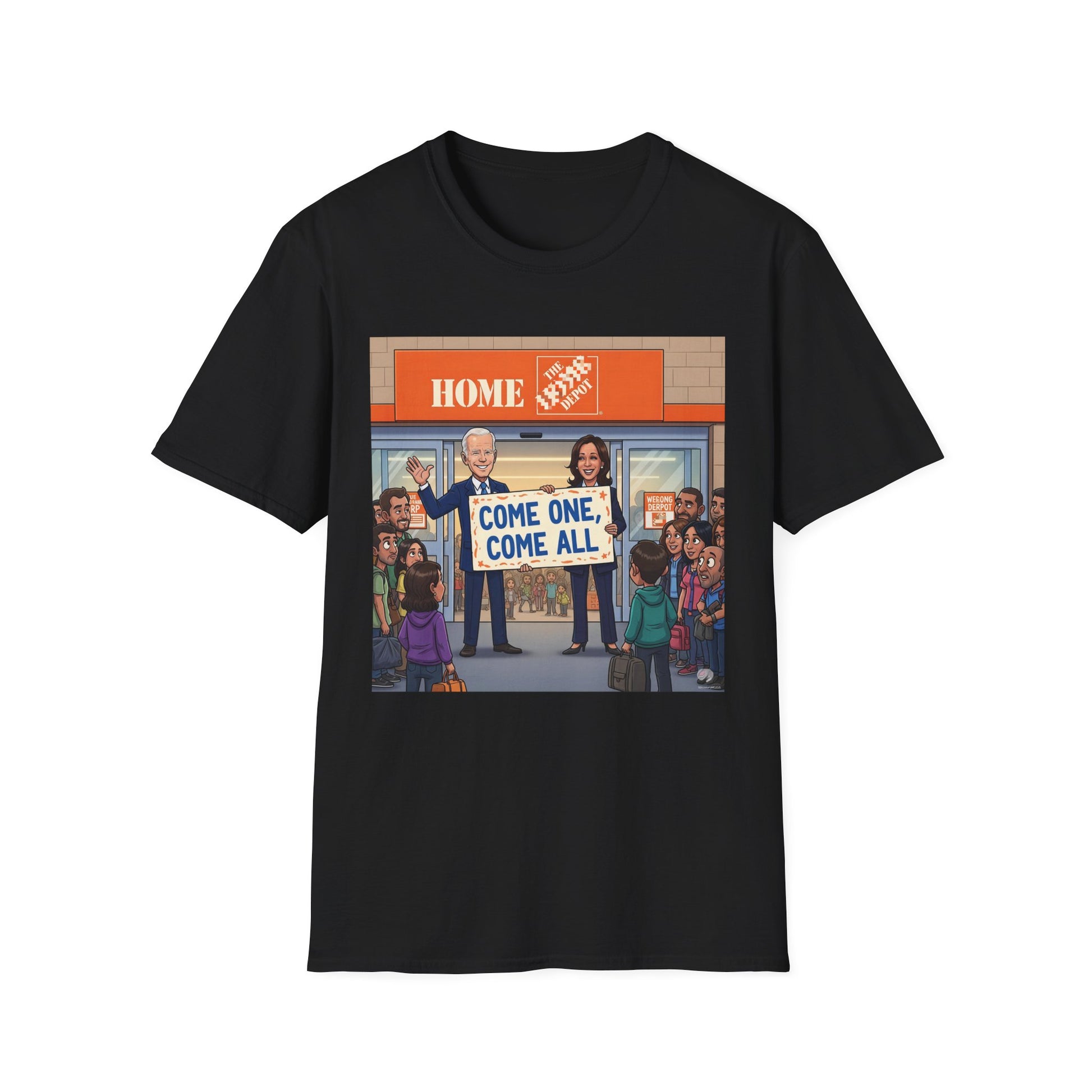 Graphic Tee - Funny Biden "Welcome Home"