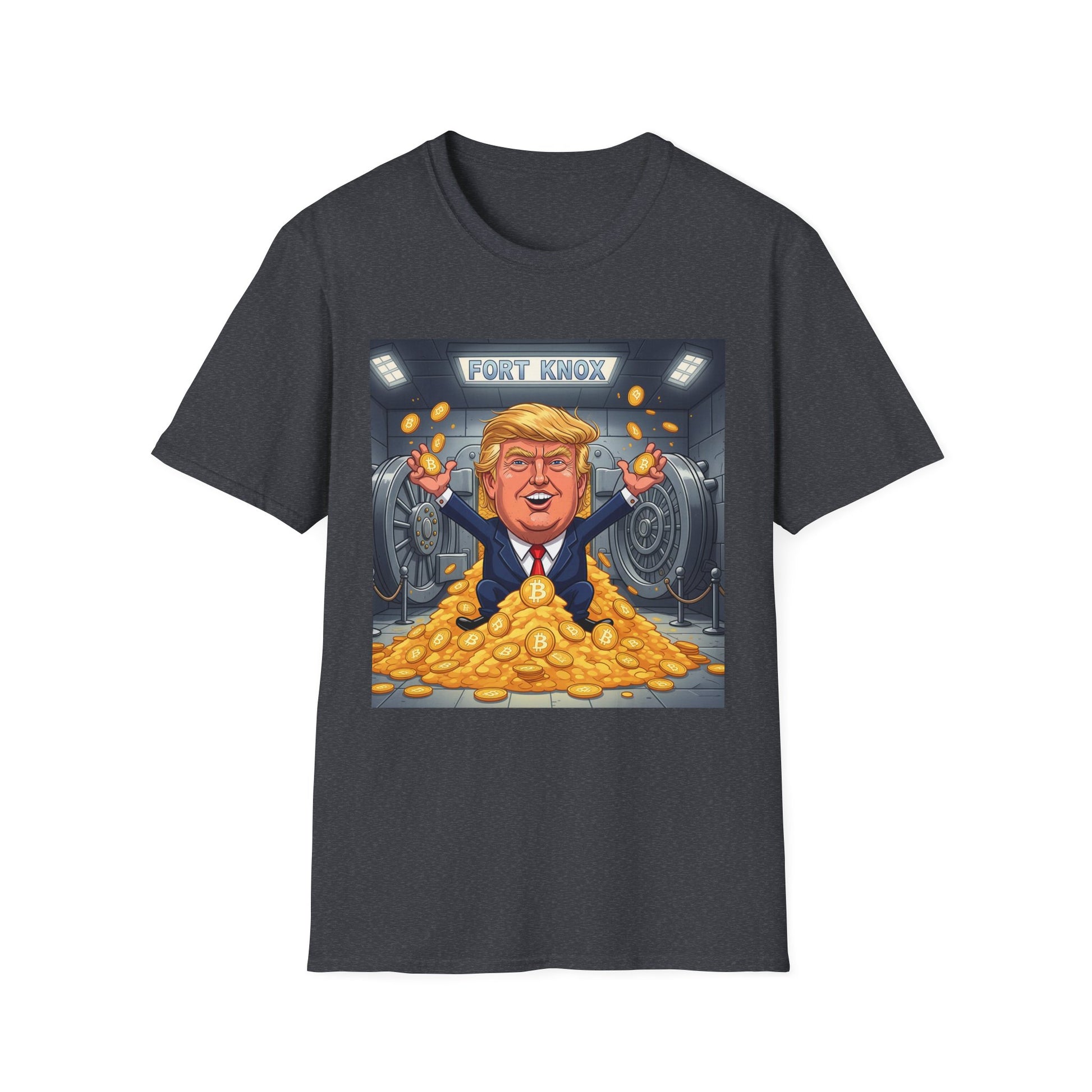 Graphic Tee - Funny "Crypto King"