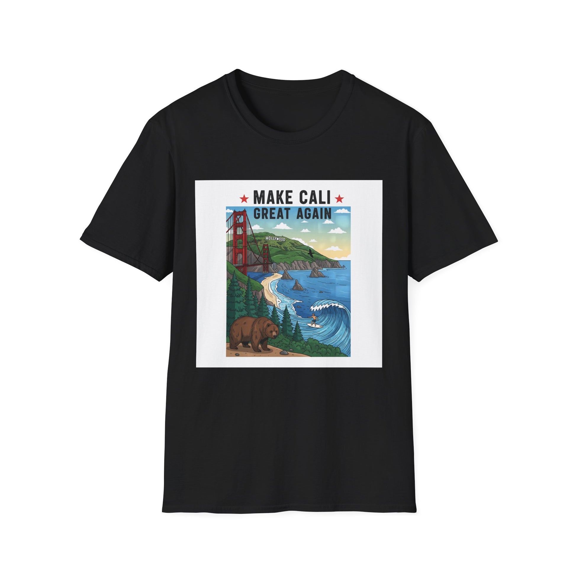 Graphic Tee - Funny "Make Cali Great Again!"