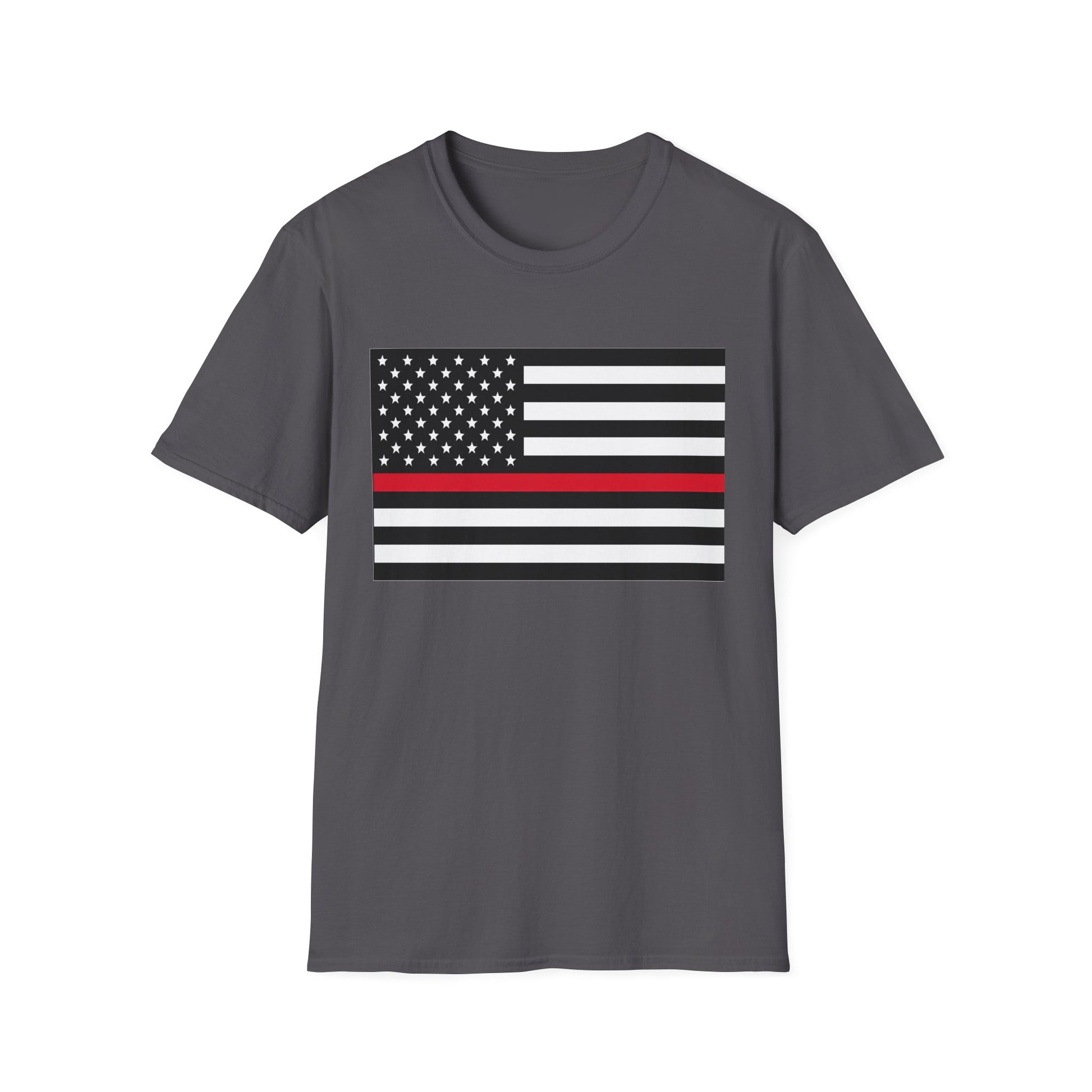 American Heritage Graphic Short Tee - American Flag "Fire Fighters"