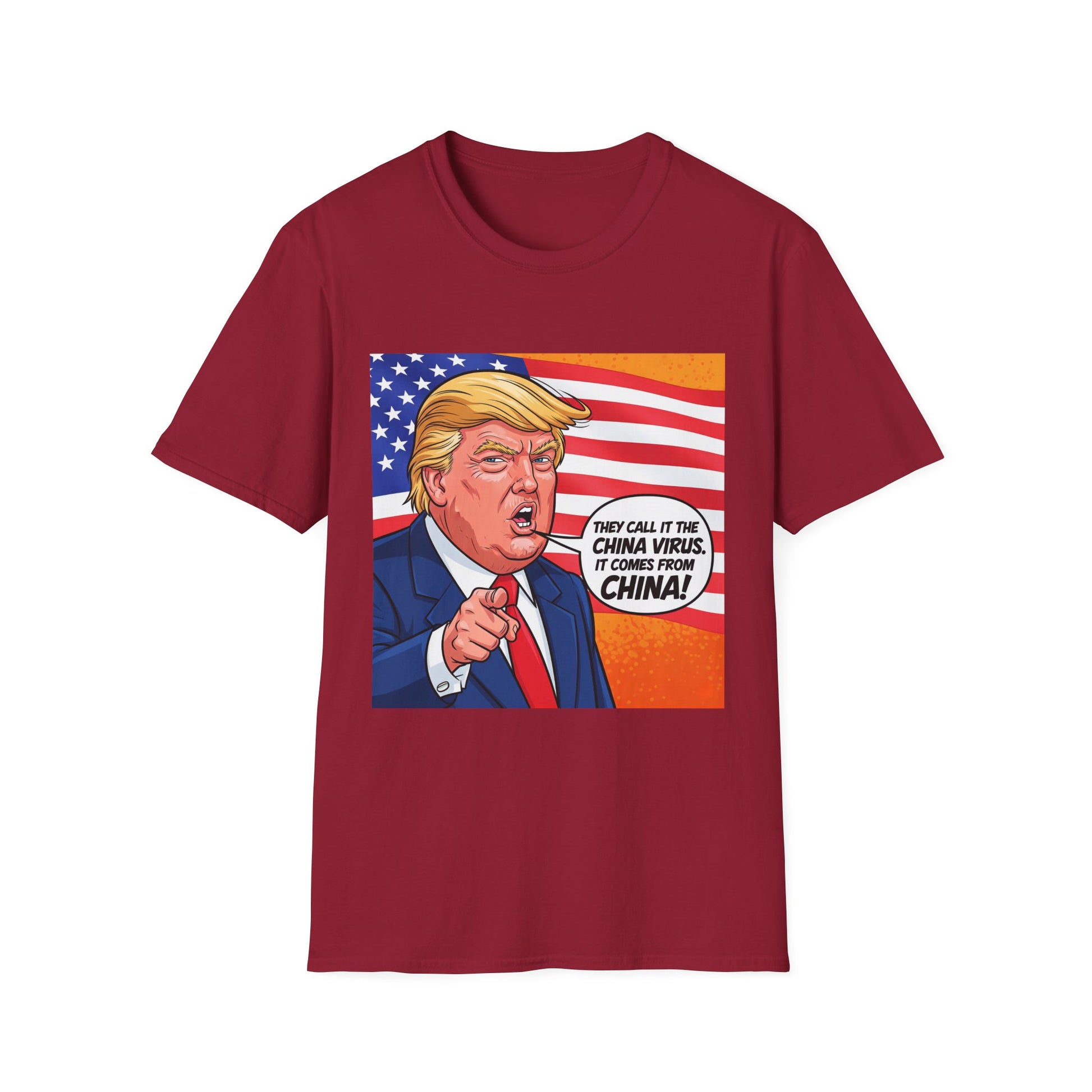 Graphic Tee - Funny "China Virus"