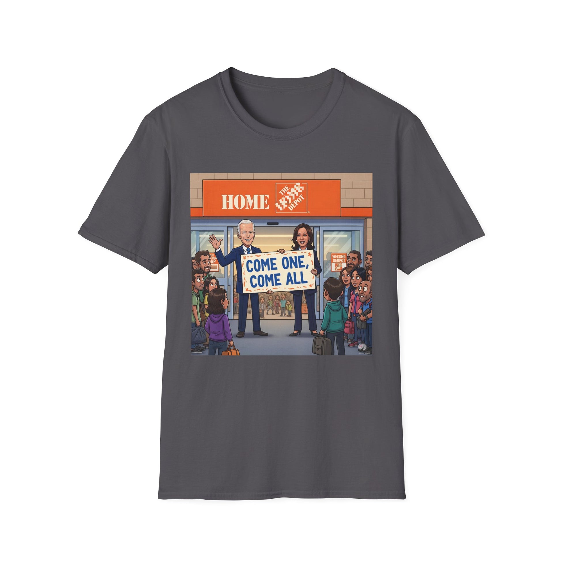 Graphic Tee - Funny Biden "Welcome Home"