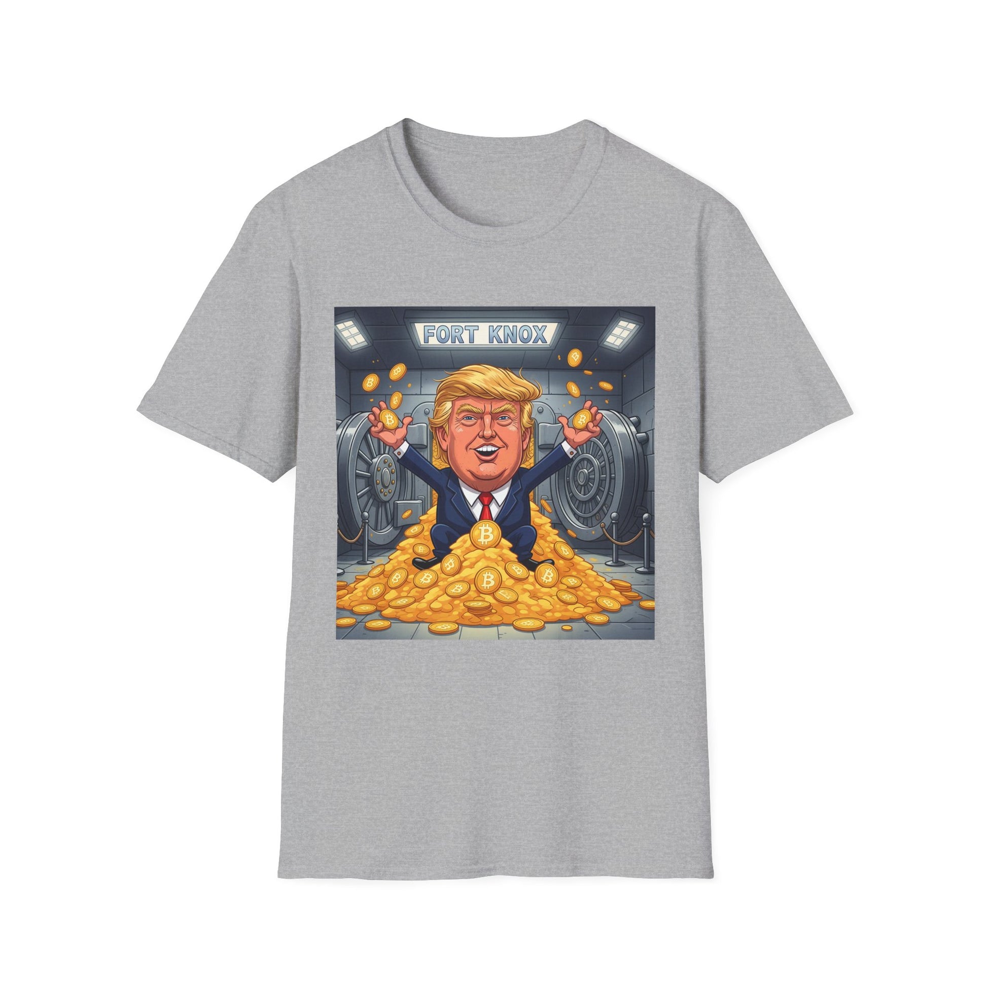 Graphic Tee - Funny "Crypto King"