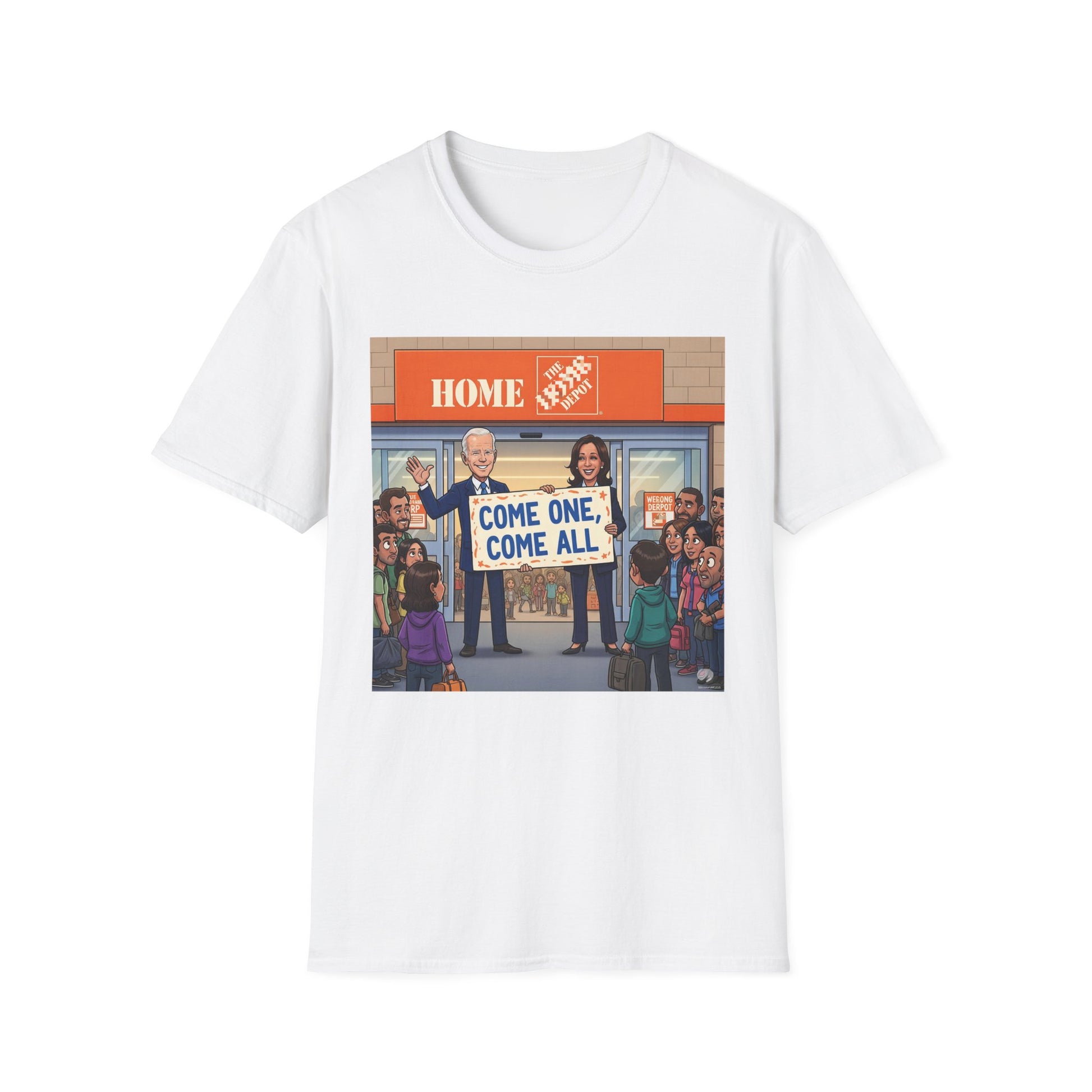 Graphic Tee - Funny Biden "Welcome Home"