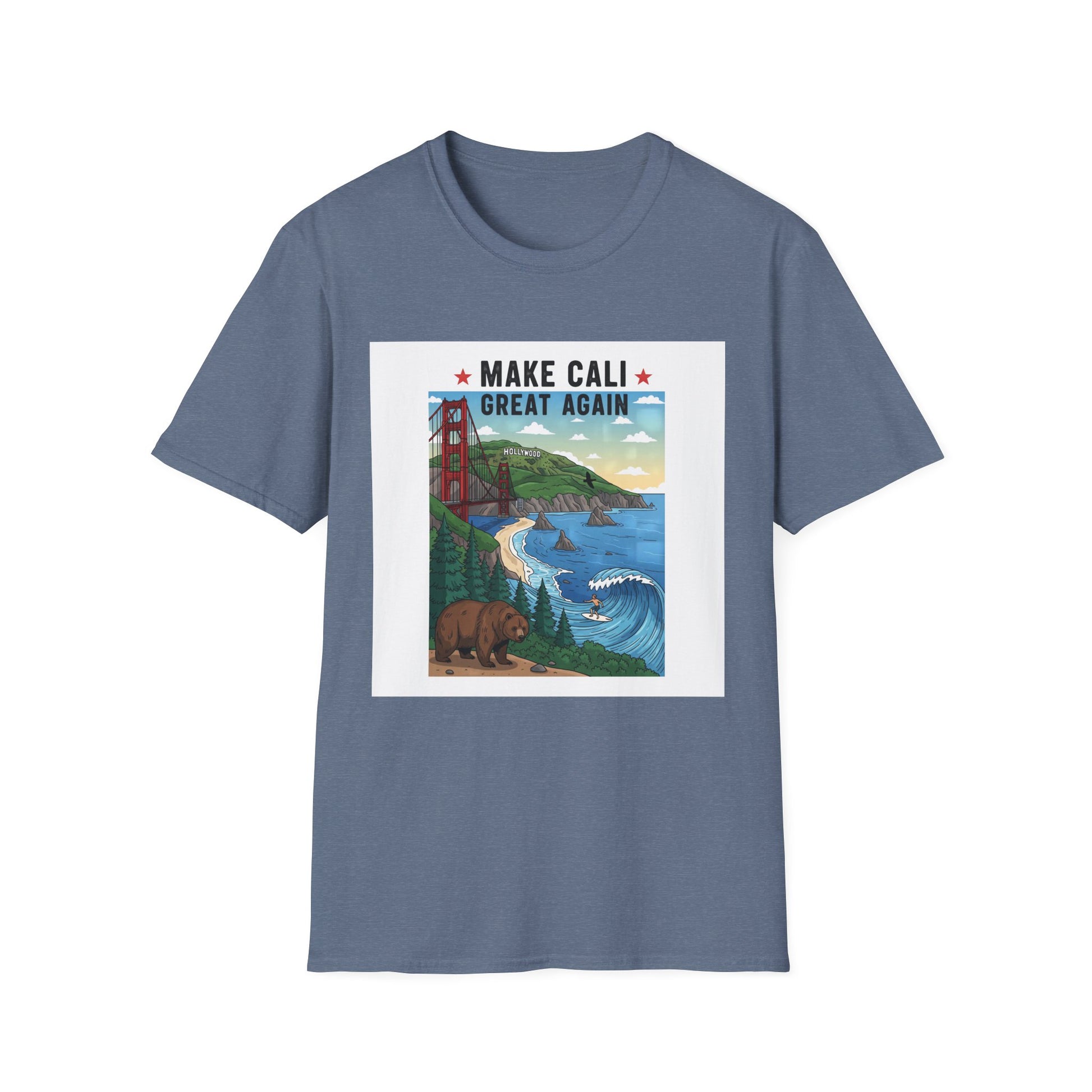 Graphic Tee - Funny "Make Cali Great Again!"