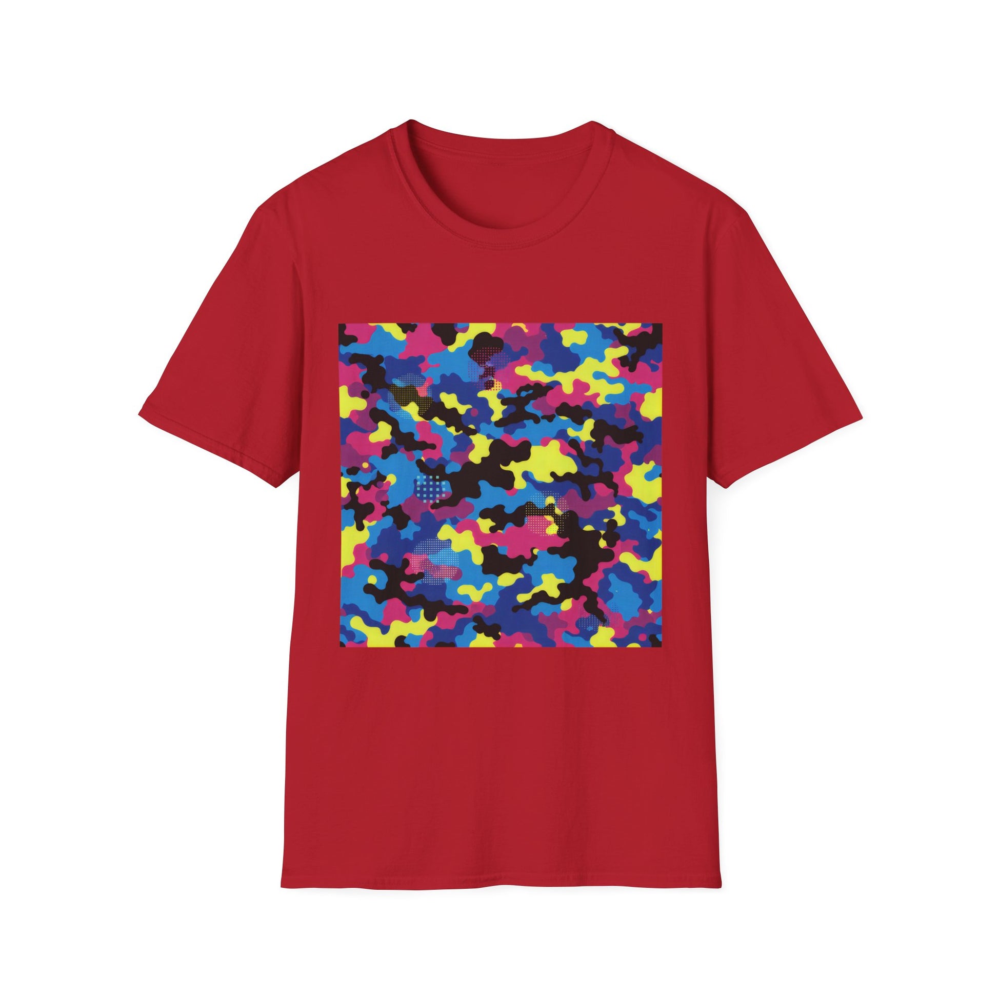 American Heritage Graphic Short Tee - Urban Warfare Camo - Retro Neon Pop