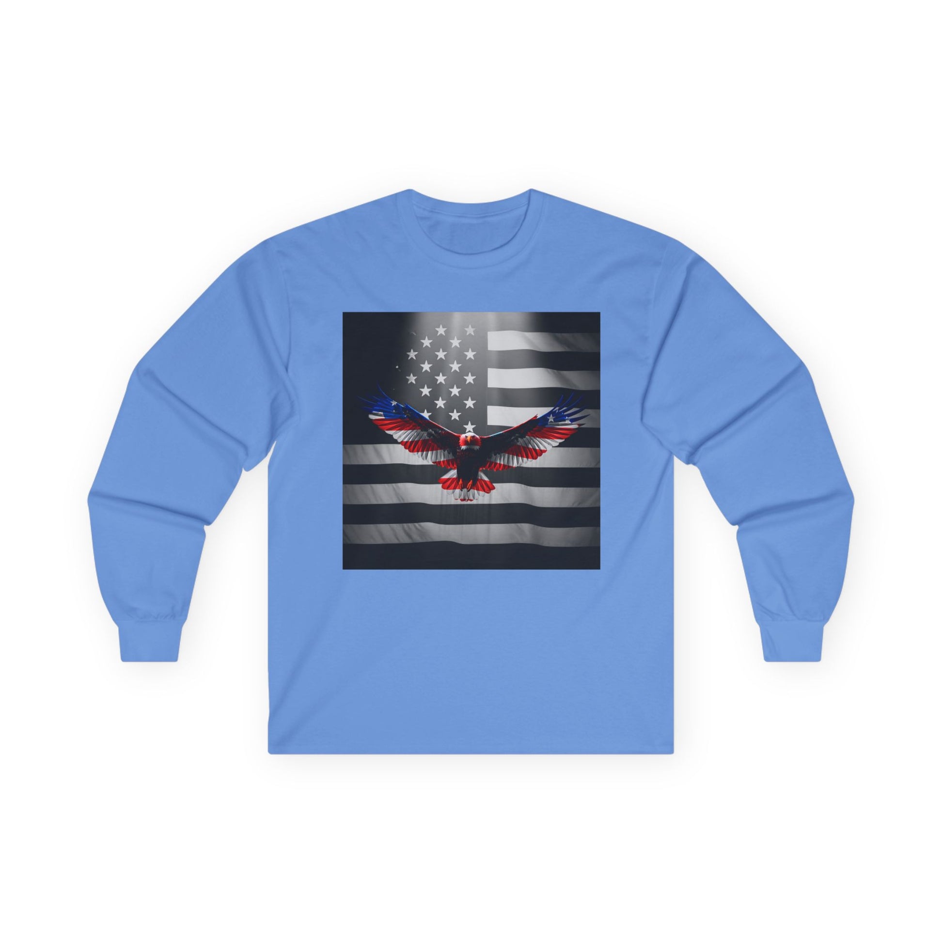American Heritage Graphic Long Sleeve Tee - "Soaring Eagle"