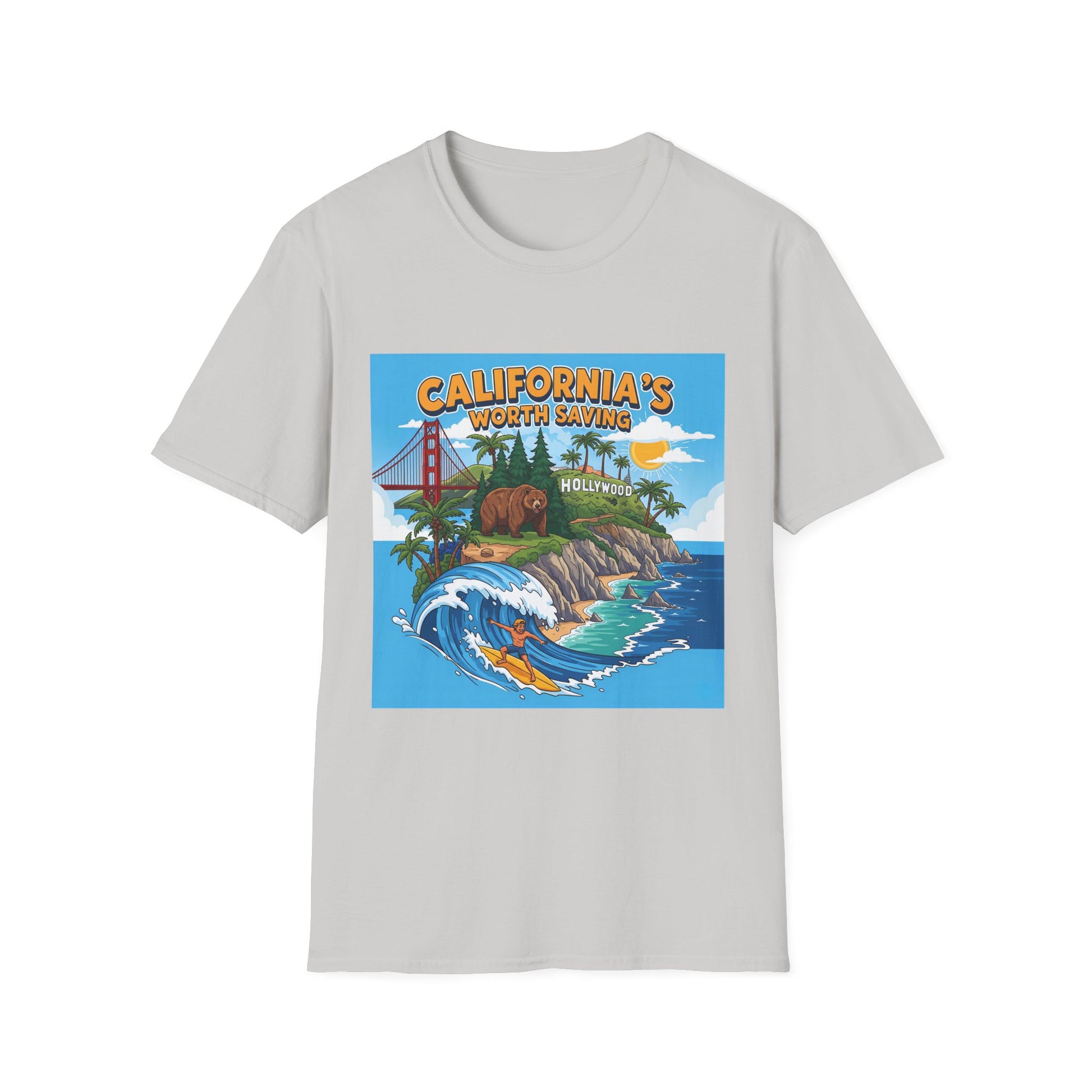 Graphic Tee - Funny "Cali's Worth Saving"