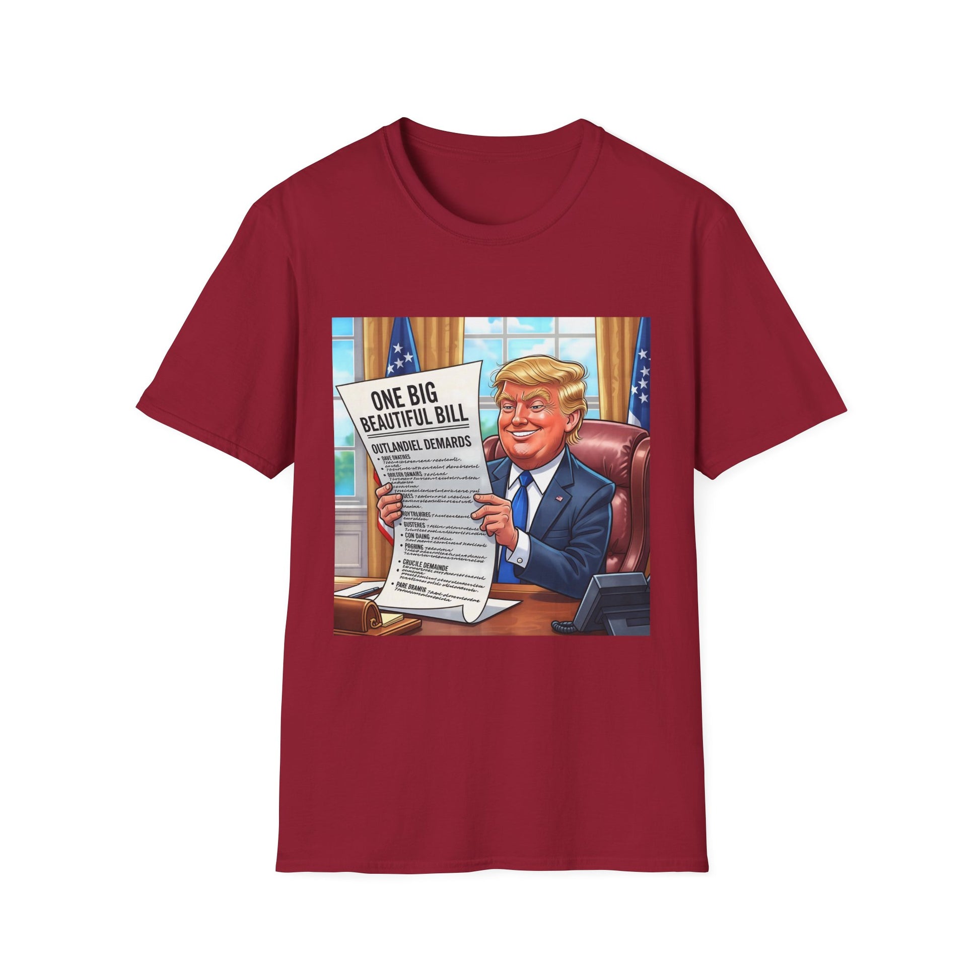 Graphic Tee - Funny "Trump's Big Beautiful Bill"