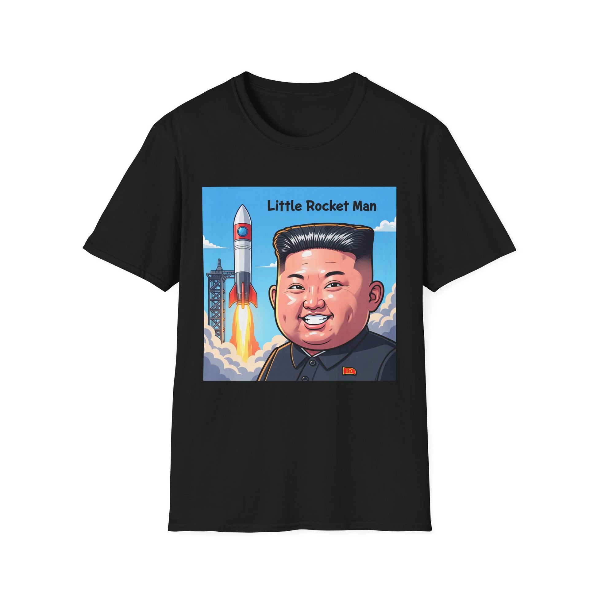 Graphic Tee - Funny "Little Rocket Man"