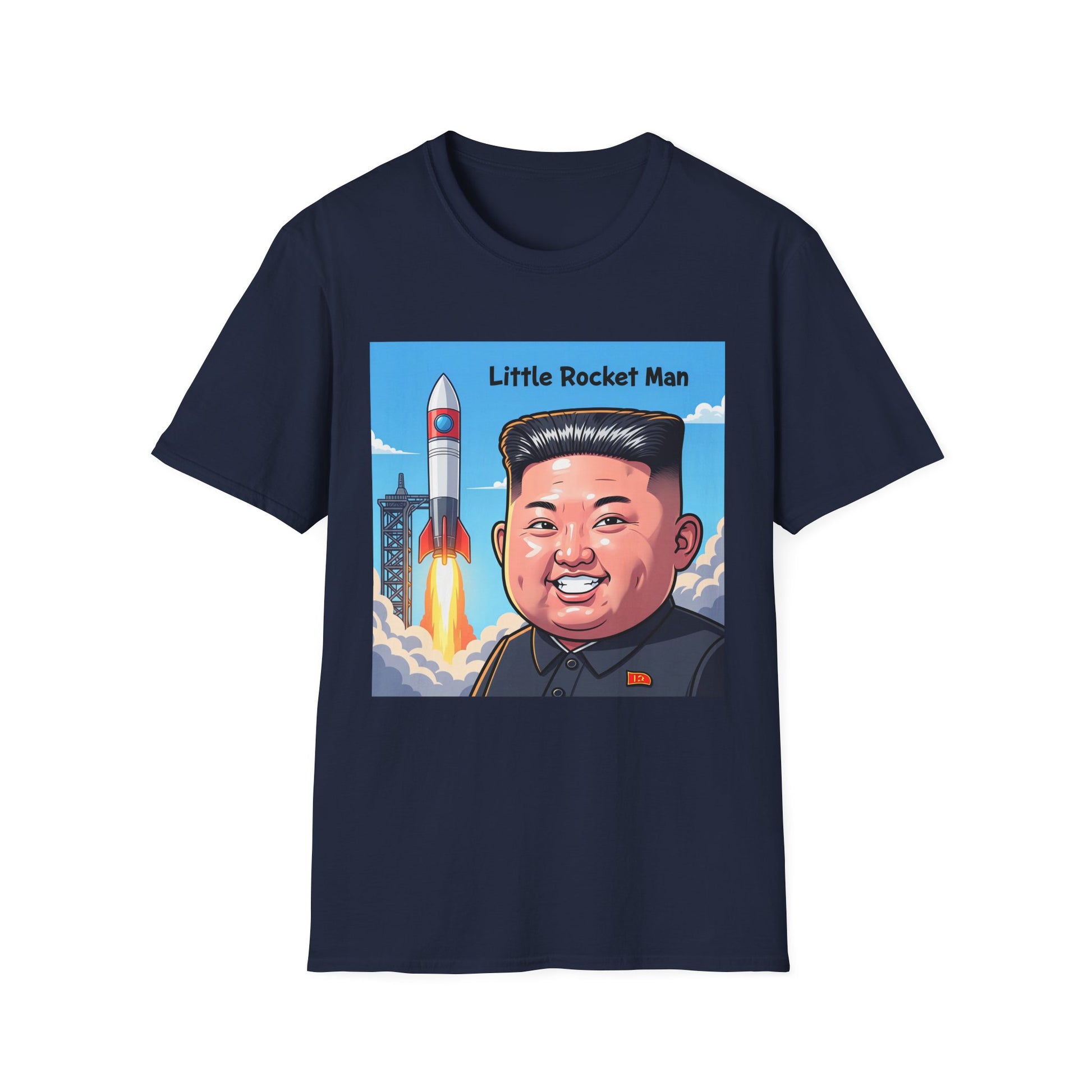 Graphic Tee - Funny "Little Rocket Man"