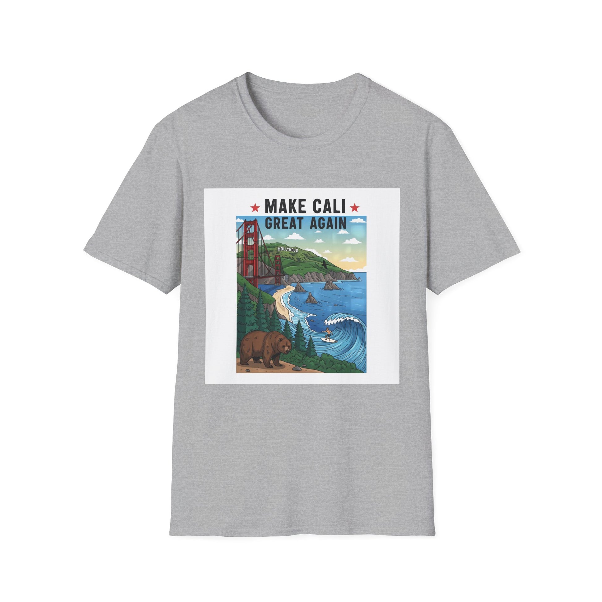 Graphic Tee - Funny "Make Cali Great Again!"