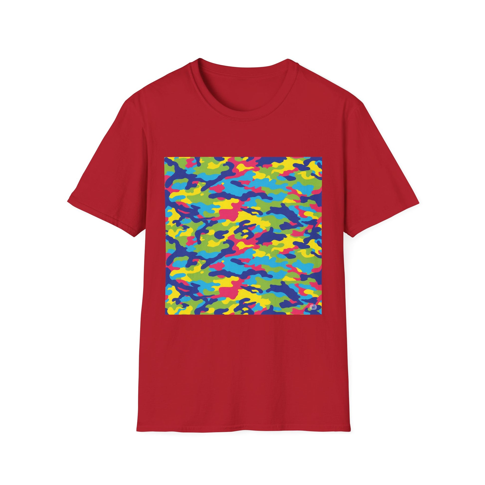 American Heritage Graphic Short Tee - Bold & Bright Camo