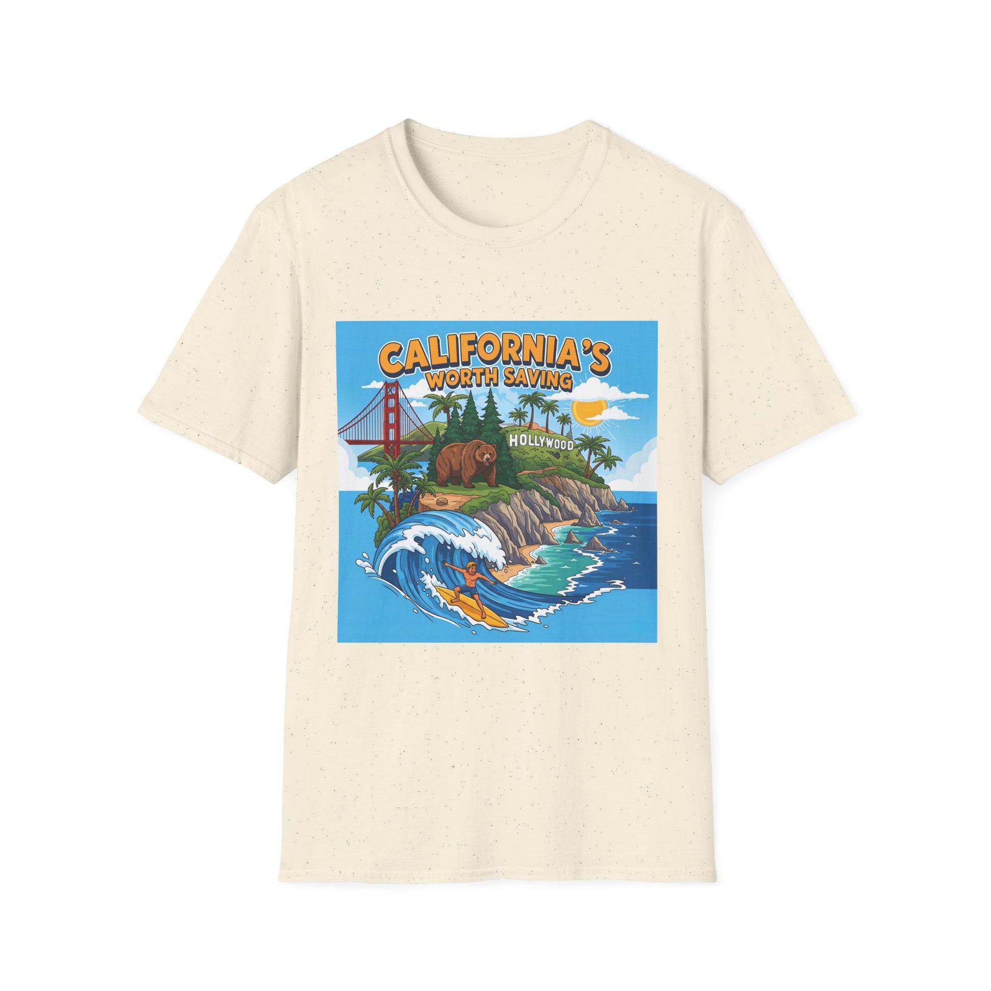 Graphic Tee - Funny "Cali's Worth Saving"