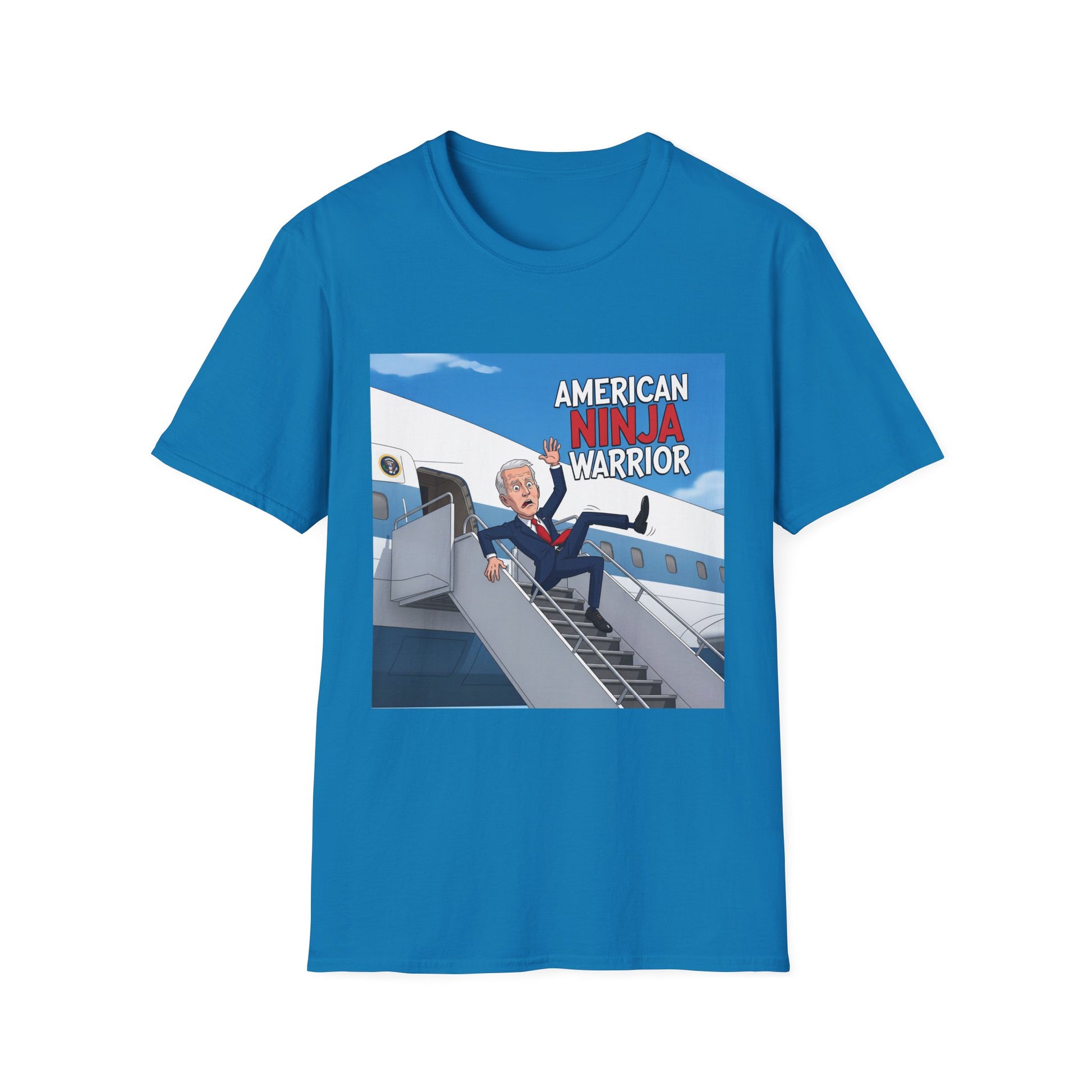 Graphic Tee - Funny Joe Biden "American Ninja Warrior"
