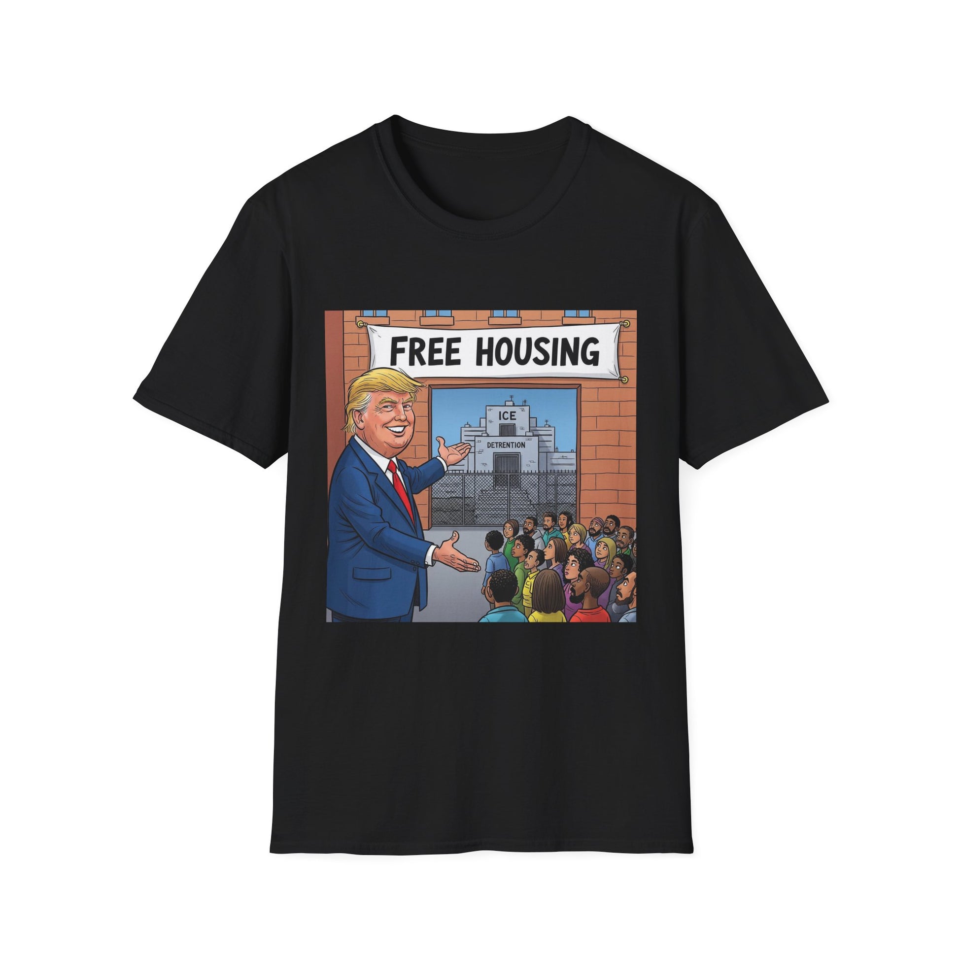Graphic Tee - Funny "Free Housing"