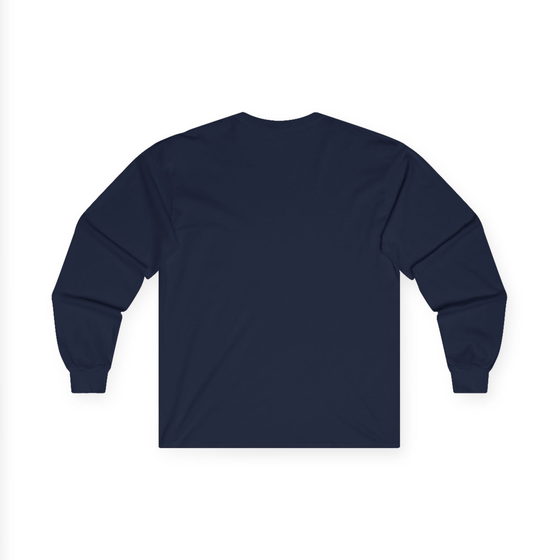 American Heritage Graphic Long Sleeve Tee - American Flag "Police" Blue Line Flag