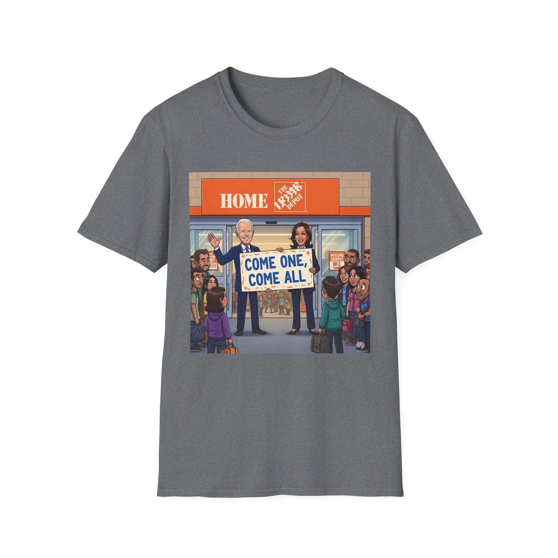 Graphic Tee - Funny Biden "Welcome Home"