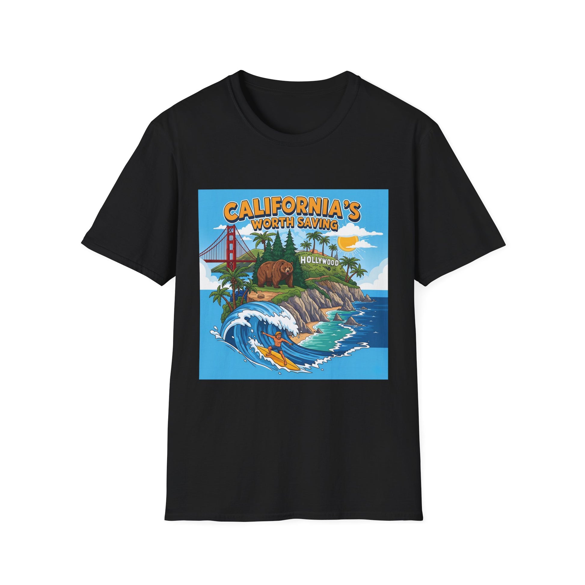 Graphic Tee - Funny "Cali's Worth Saving"